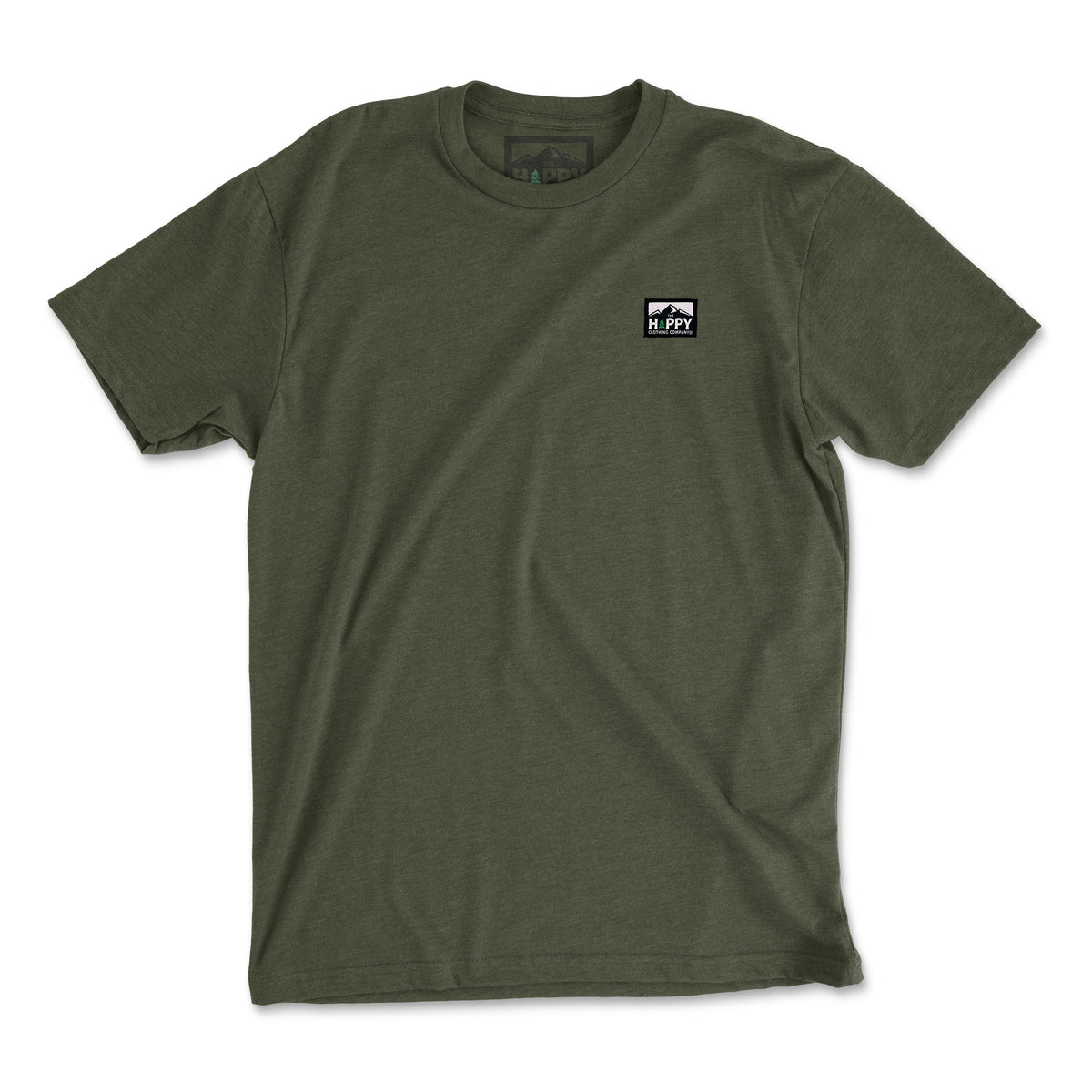 Logo Label 'Explorer Tee' | Lightweight Blend | - The Happy Clothing Company