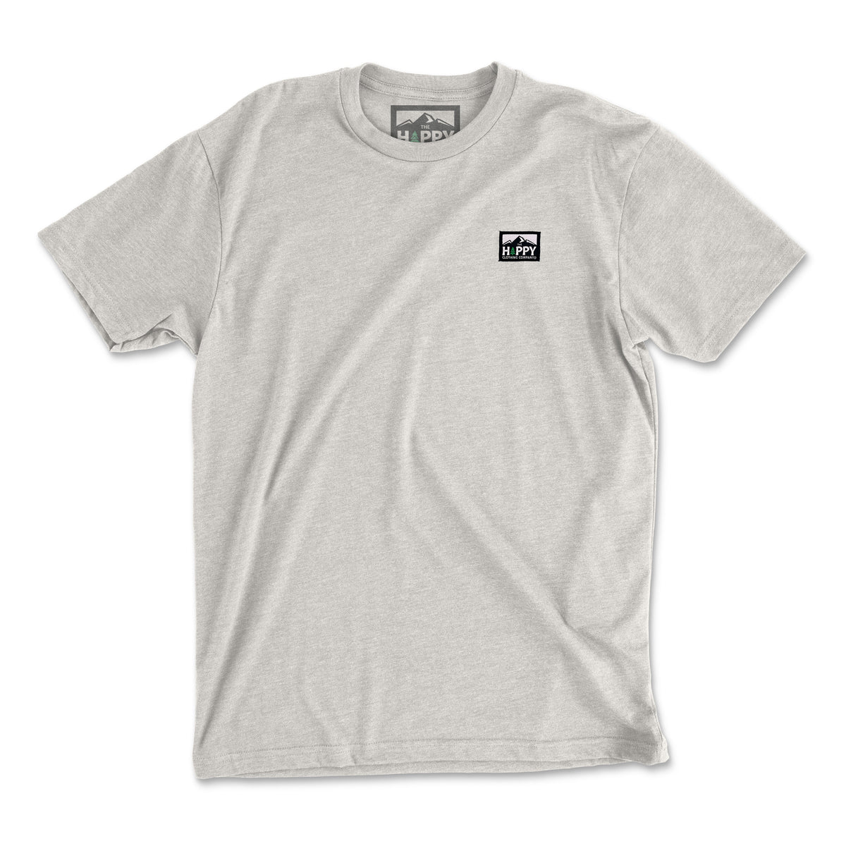 Logo Label 'Explorer Tee' | Lightweight Blend | - The Happy Clothing Company