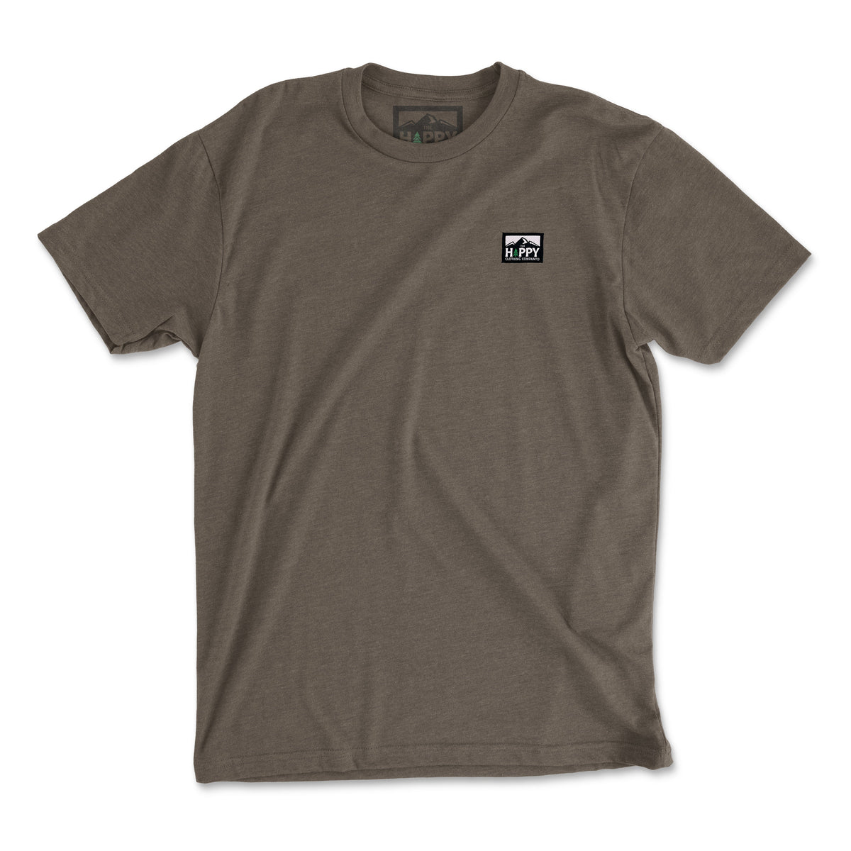 Logo Label 'Explorer Tee' | Lightweight Blend | - The Happy Clothing Company