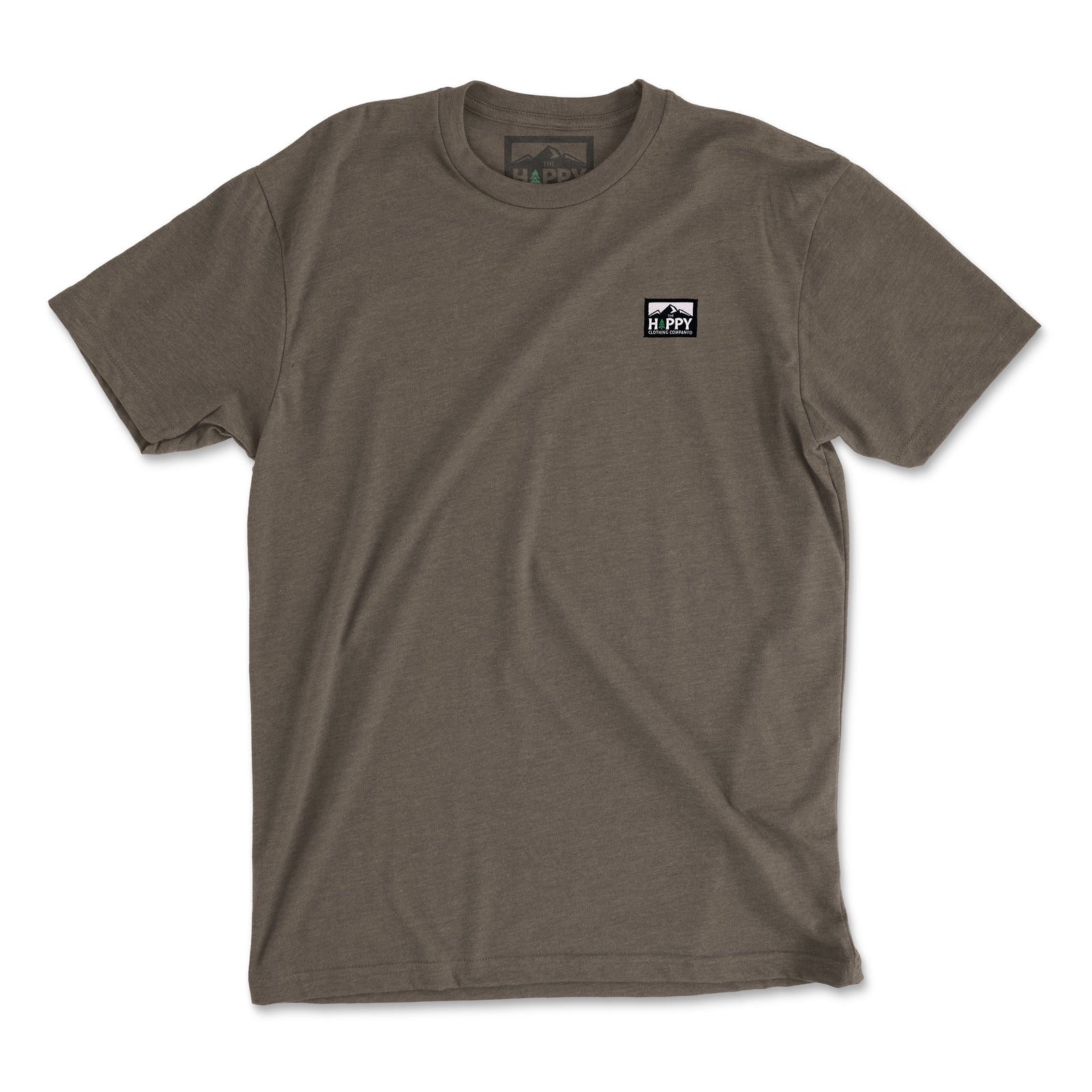 Logo Label 'Explorer Tee' | Lightweight Blend | - The Happy Clothing Company