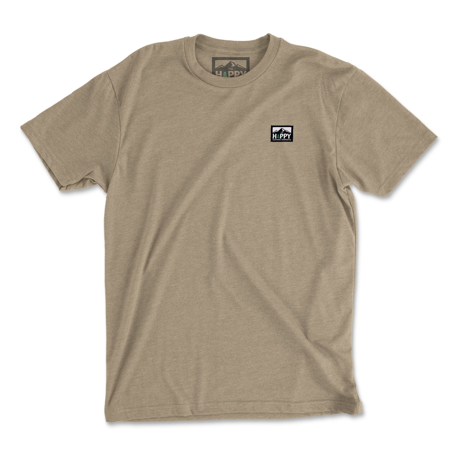 Logo Label 'Explorer Tee' | Lightweight Blend | - The Happy Clothing Company