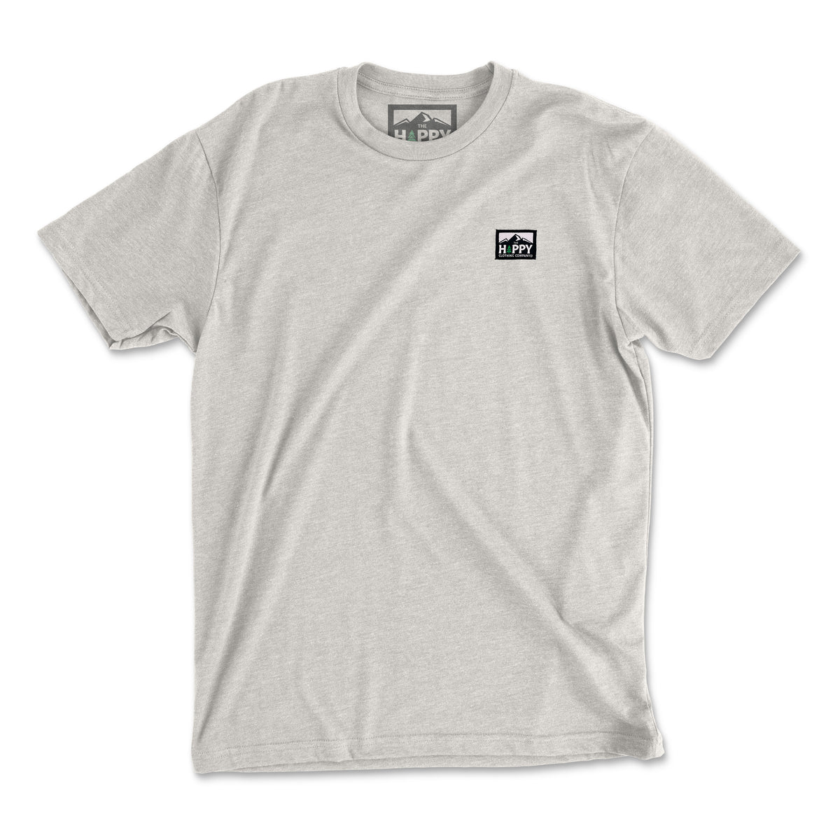 Logo Label 'Explorer Tee' | Lightweight Blend | - The Happy Clothing Company