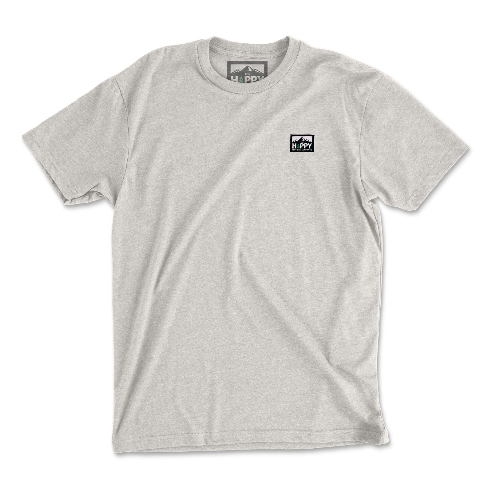Logo Label 'Explorer Tee' | Lightweight Blend | - The Happy Clothing Company