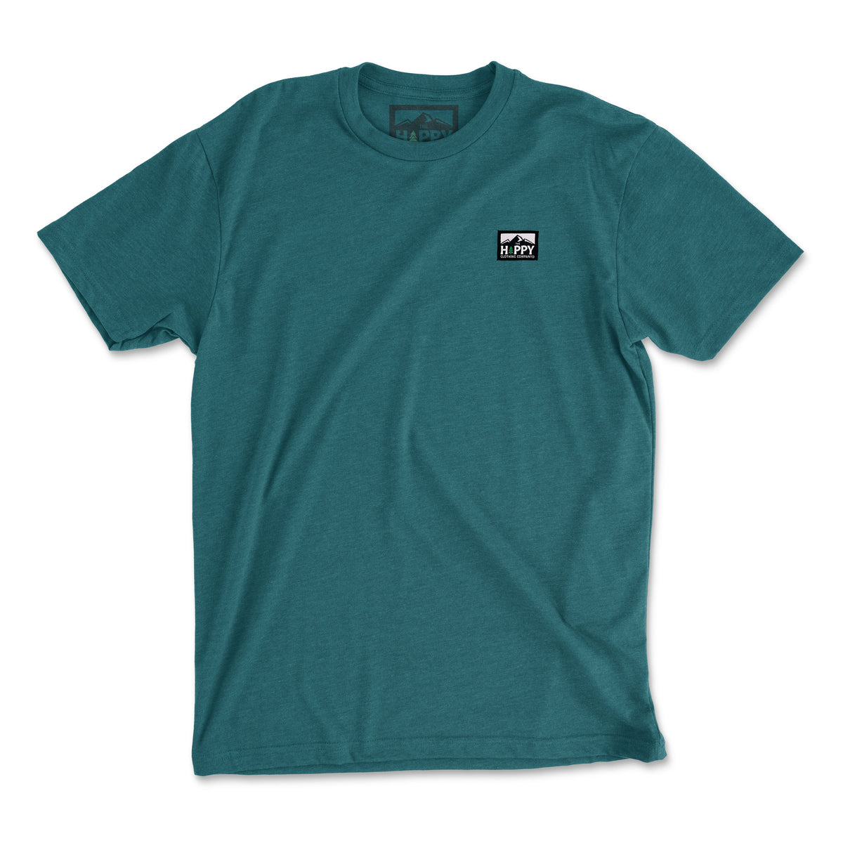 Logo Label 'Explorer Tee' | Lightweight Blend | - The Happy Clothing Company