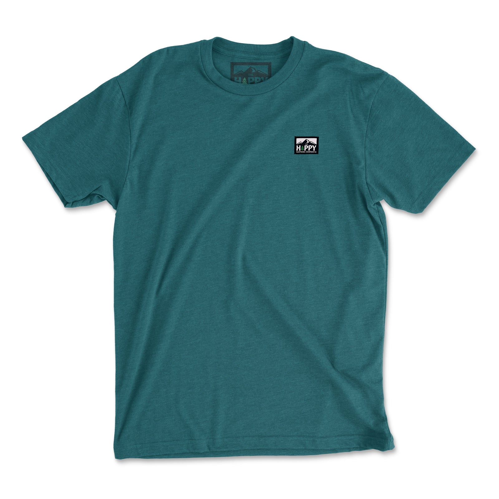 Logo Label 'Explorer Tee' | Lightweight Blend | - The Happy Clothing Company