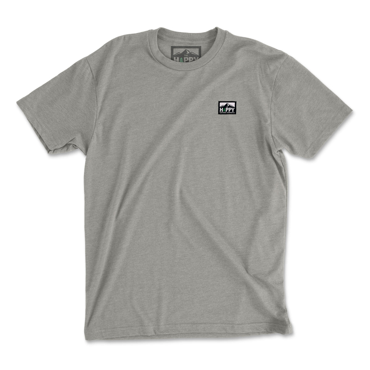 Logo Label 'Explorer Tee' | Lightweight Blend | - The Happy Clothing Company