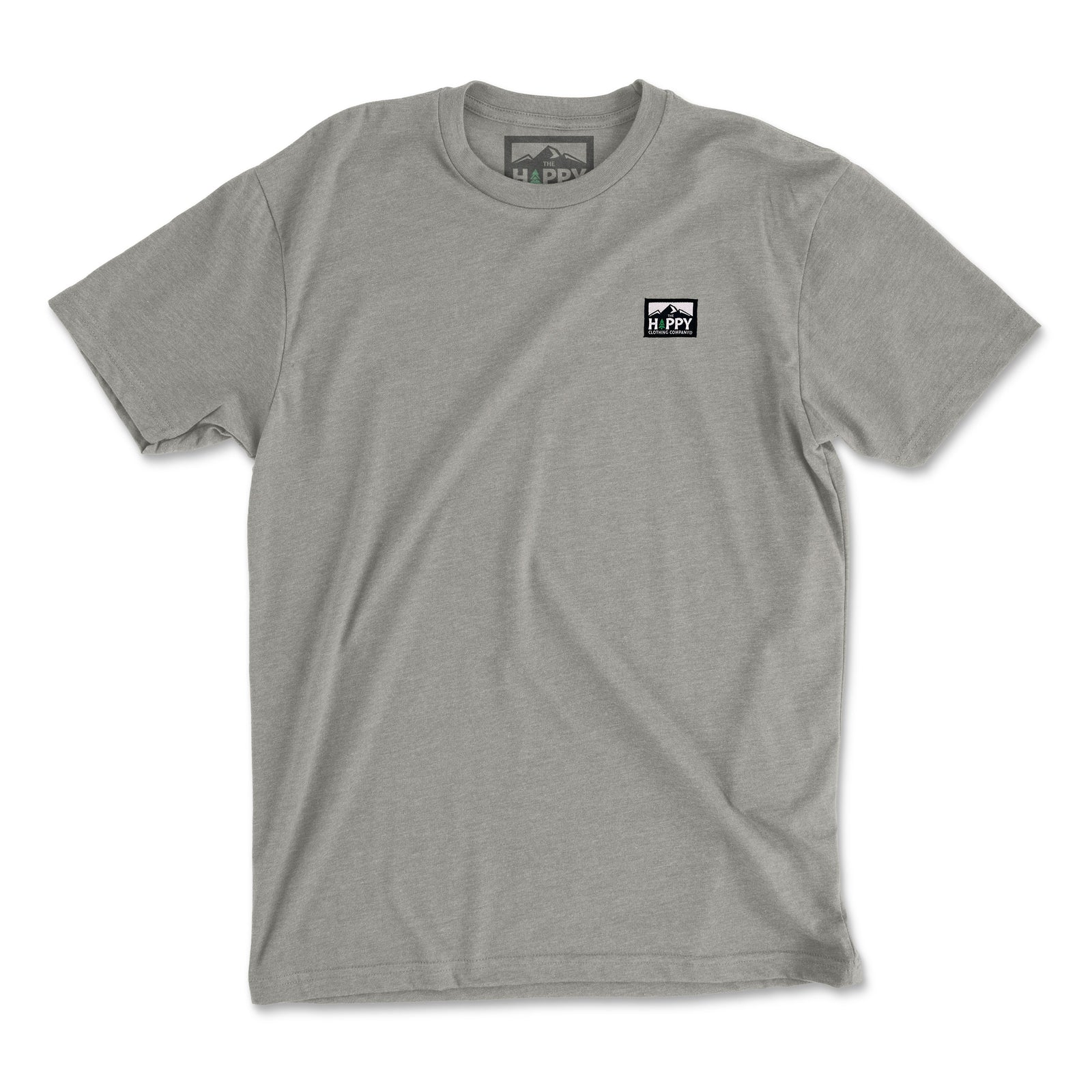 Logo Label 'Explorer Tee' | Lightweight Blend | - The Happy Clothing Company