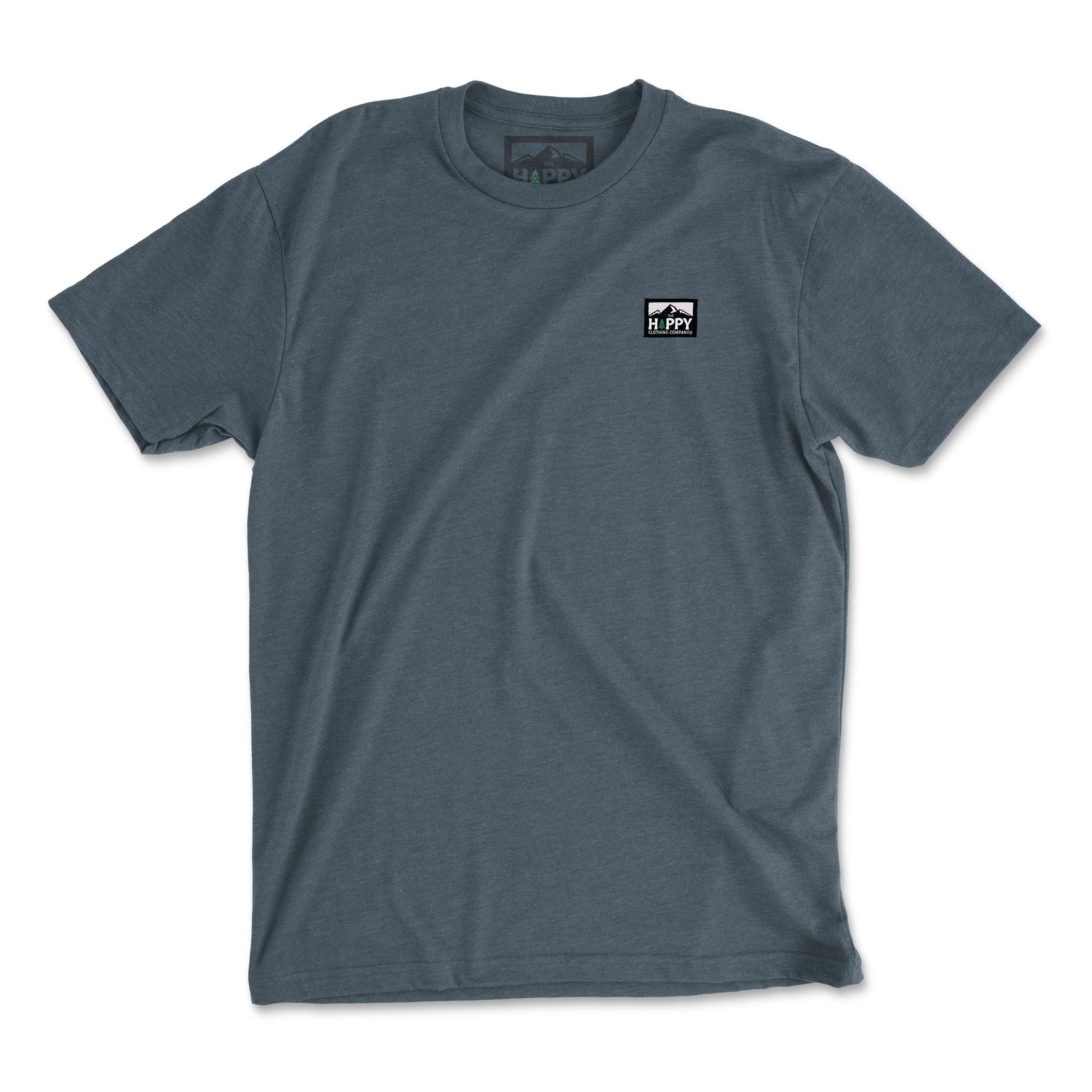 Logo Label 'Explorer Tee' | Lightweight Blend | - The Happy Clothing Company