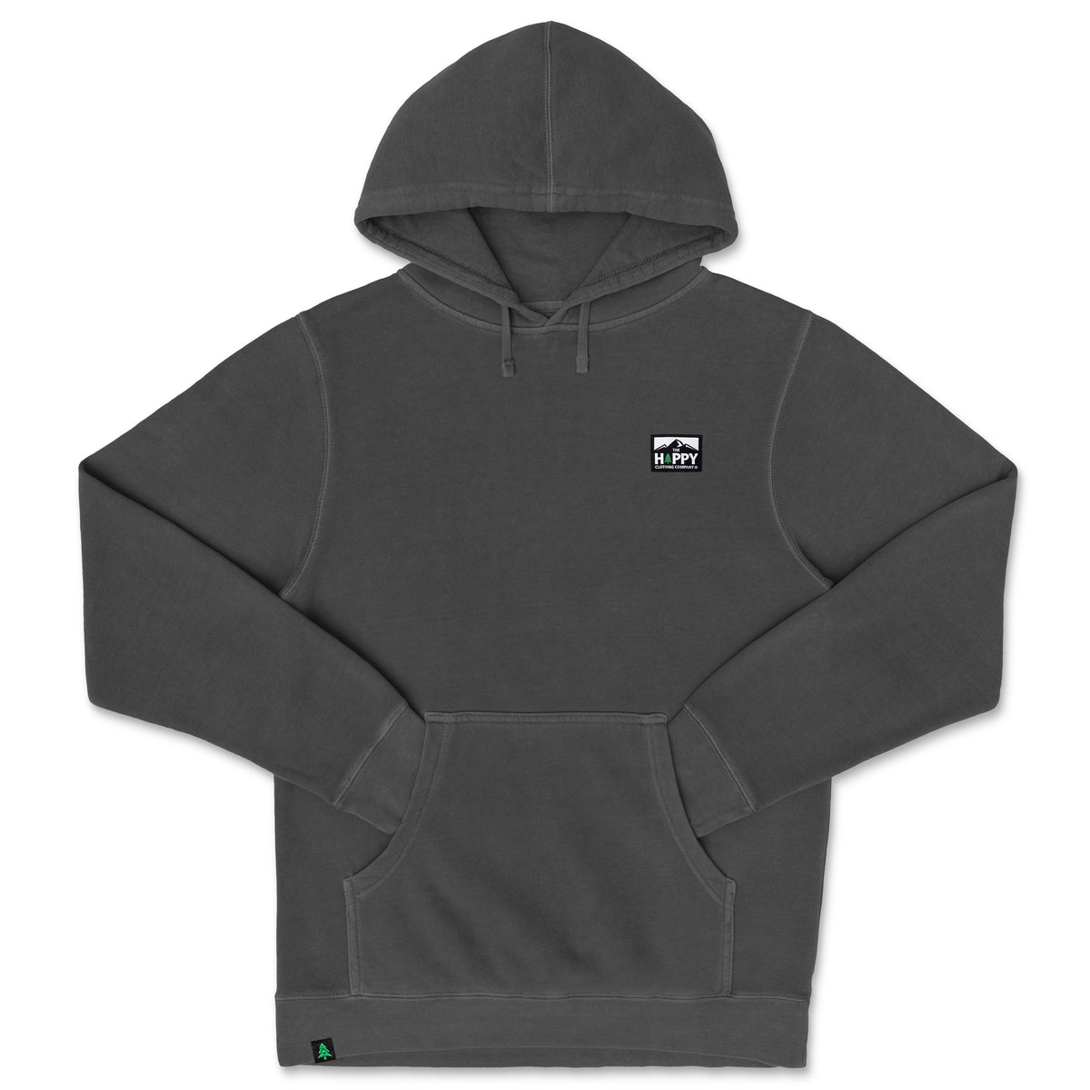 Logo Label Nature-Dyed Unisex Hoodie - The Happy Clothing Company