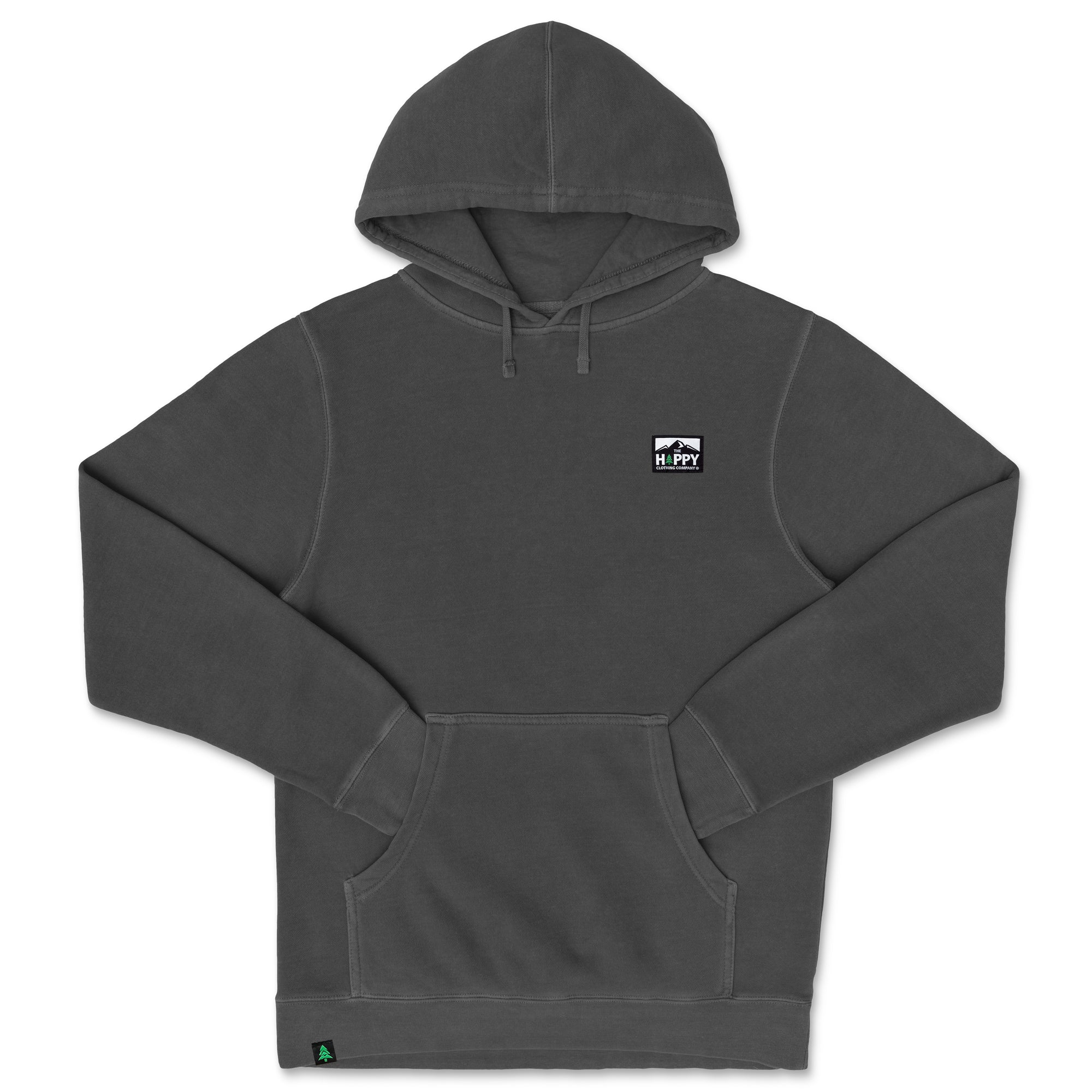 Logo Label Nature-Dyed Unisex Hoodie - The Happy Clothing Company