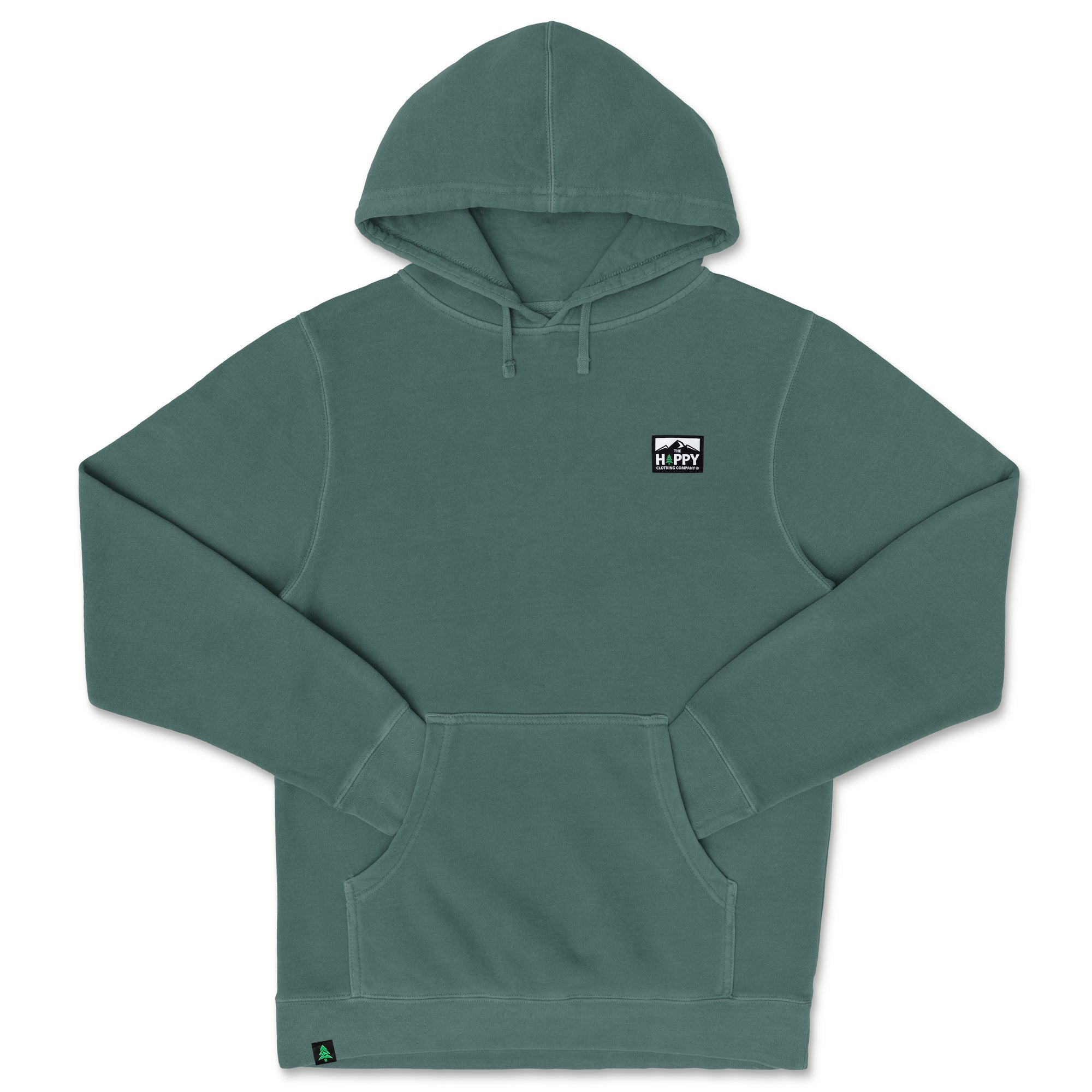 Logo Label Nature-Dyed Unisex Hoodie - The Happy Clothing Company