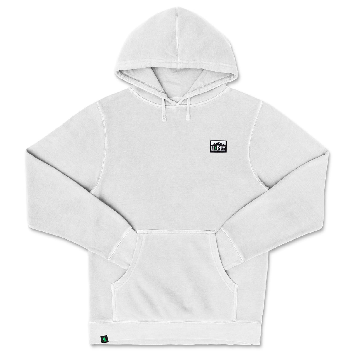 Logo Label Nature-Dyed Unisex Hoodie - The Happy Clothing Company