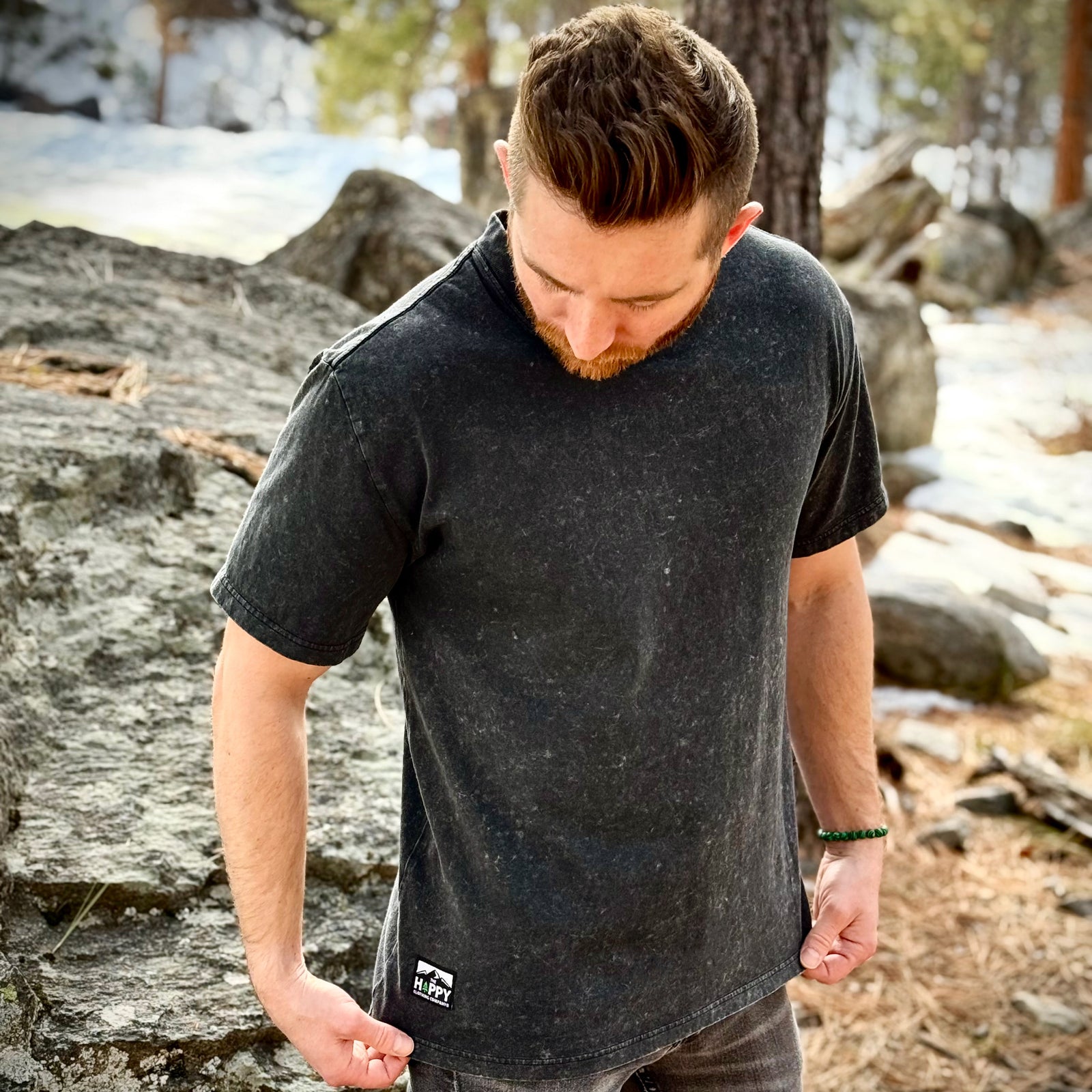 Stone Series Tee | Heavyweight & Oversized | - The Happy Clothing Company