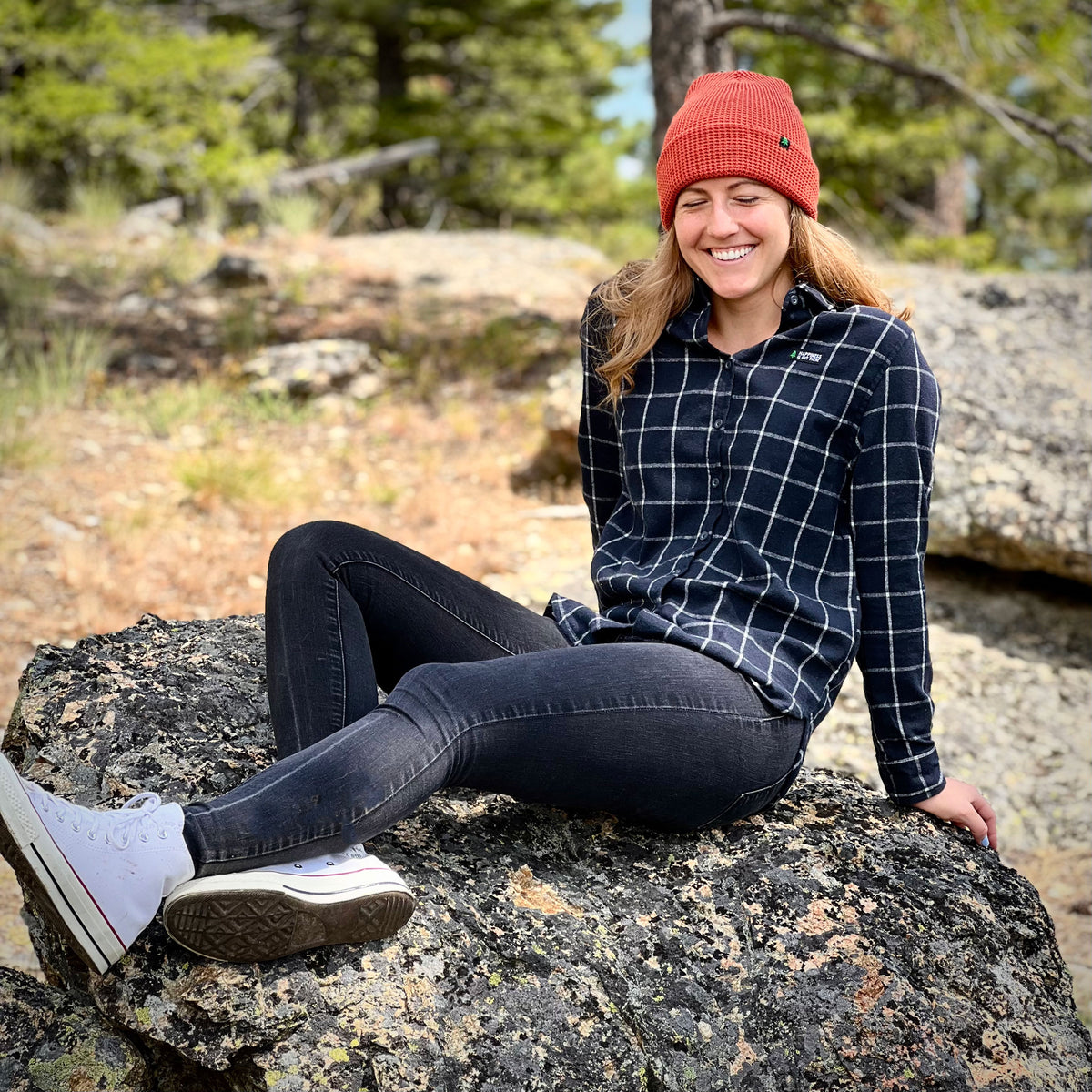 Women's Basecamp Flannel - The Happy Clothing Company
