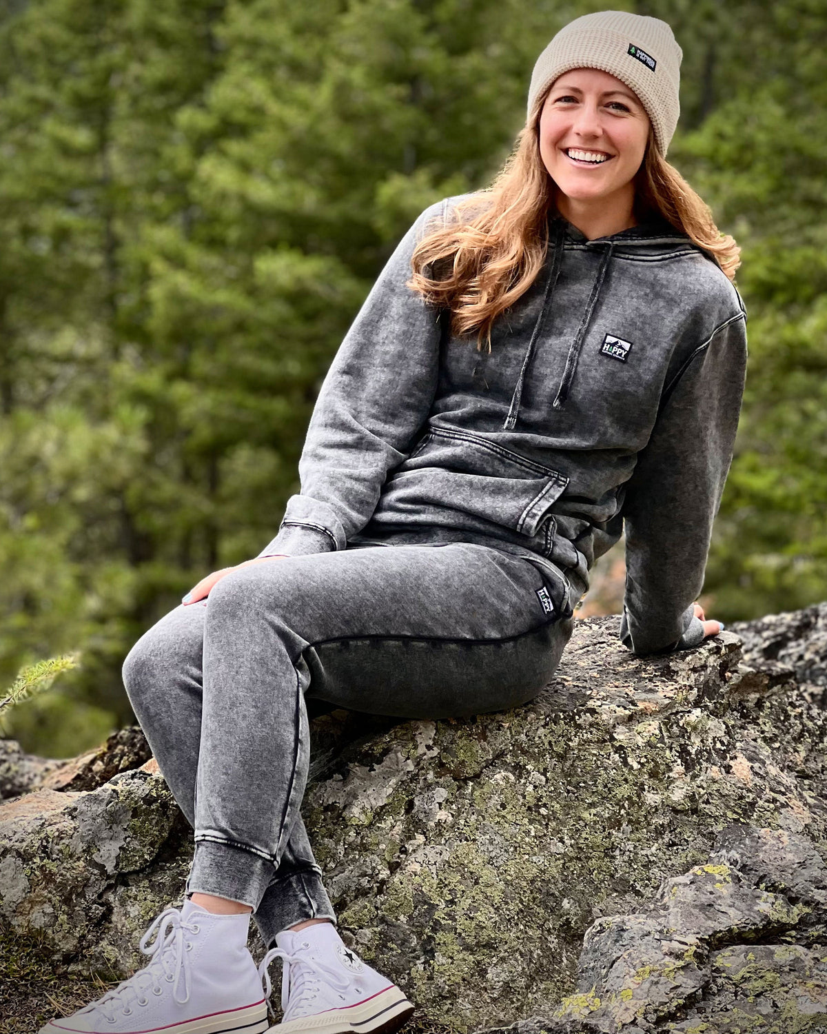 Mineral Wash Sweatsuit - The Happy Clothing Company