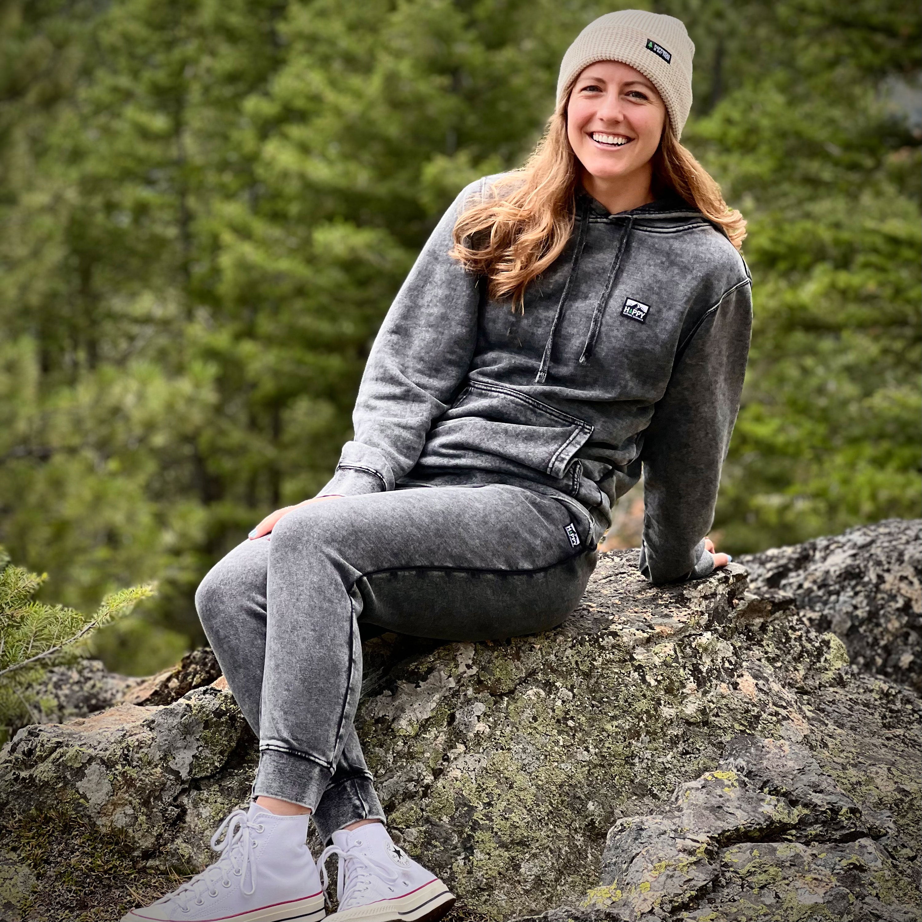 Mineral Wash Sweatsuit - The Happy Clothing Company