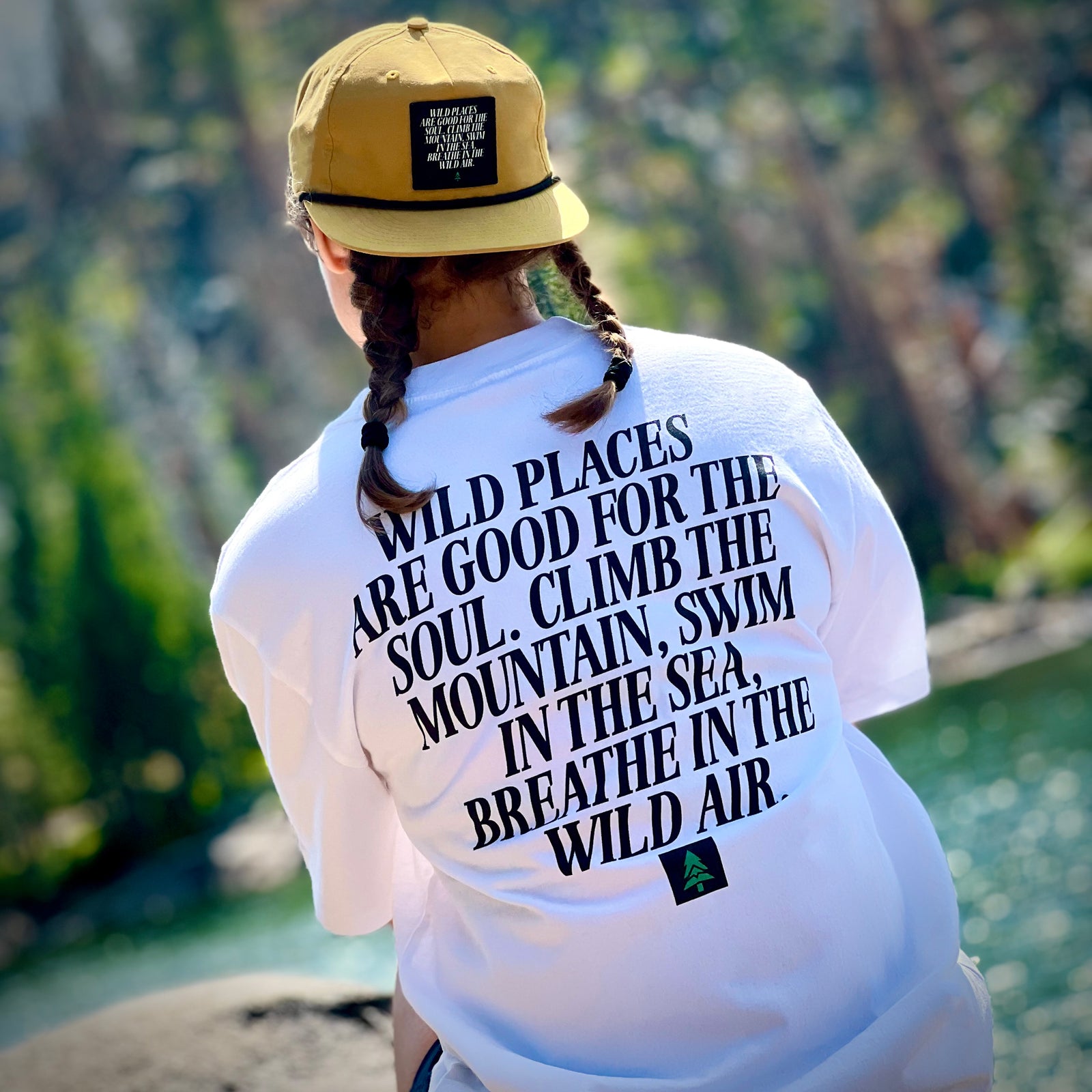 Wild Places Are Good For The Soul Vintage Tee | Oversized Heavyweight | - The Happy Clothing Company