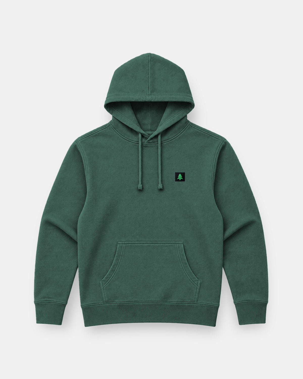 Mountain-Tree Label Nature-Dyed Unisex Hoodie