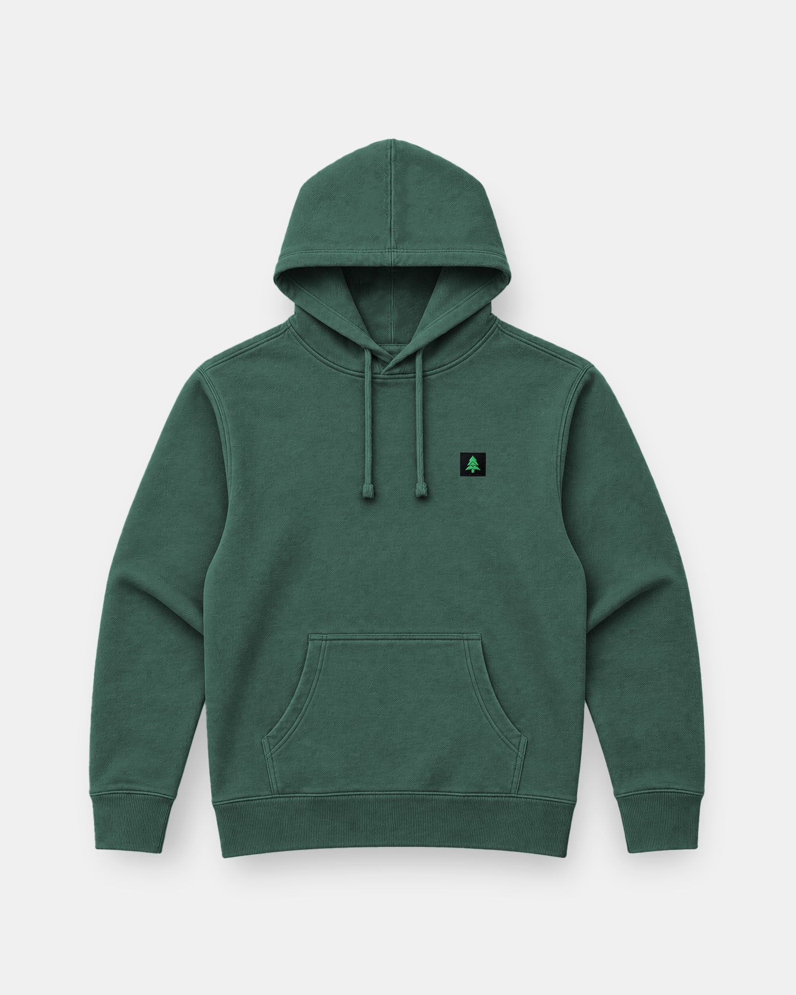 Mountain-Tree Label Nature-Dyed Unisex Hoodie