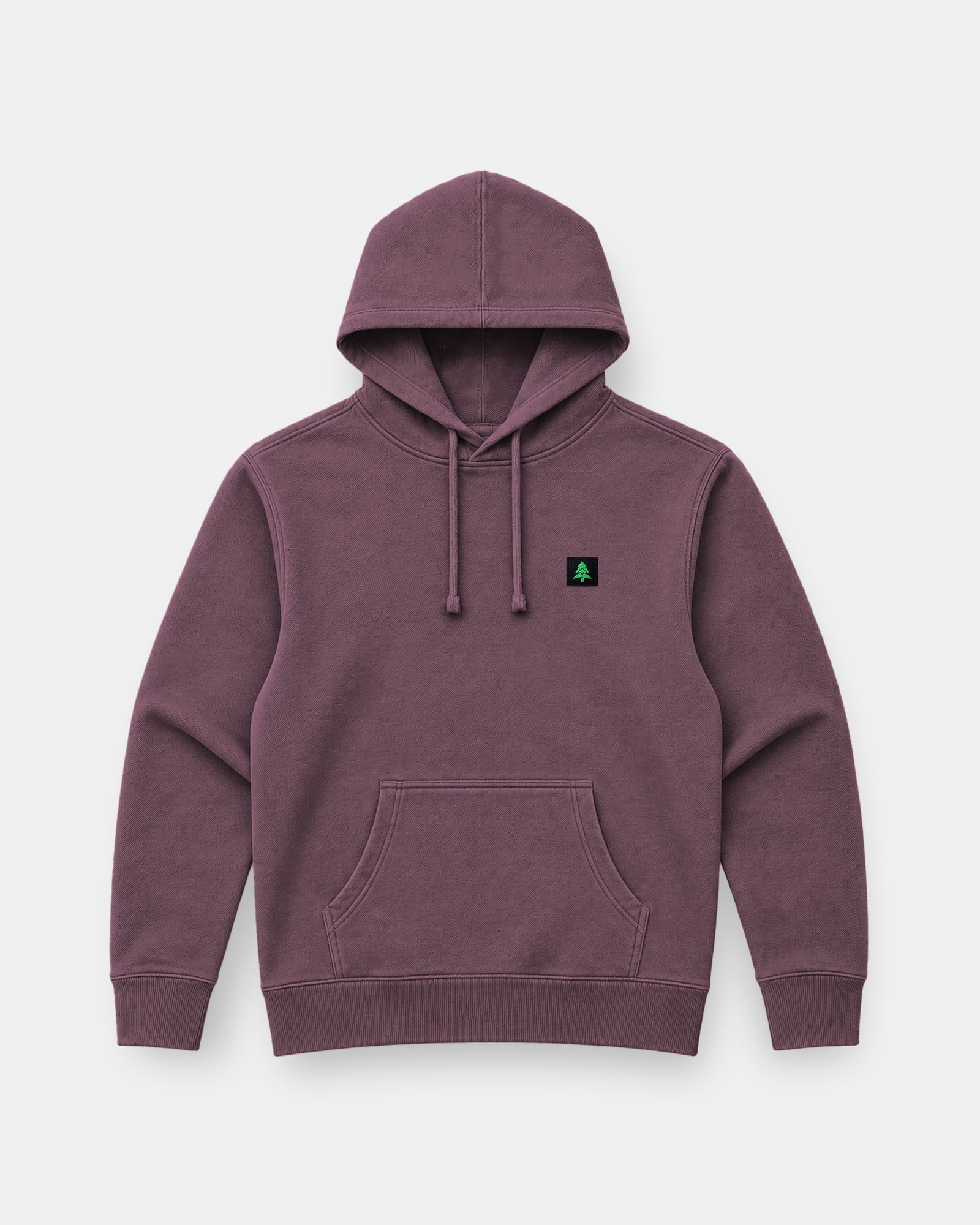 Mountain-Tree Label Nature-Dyed Unisex Hoodie