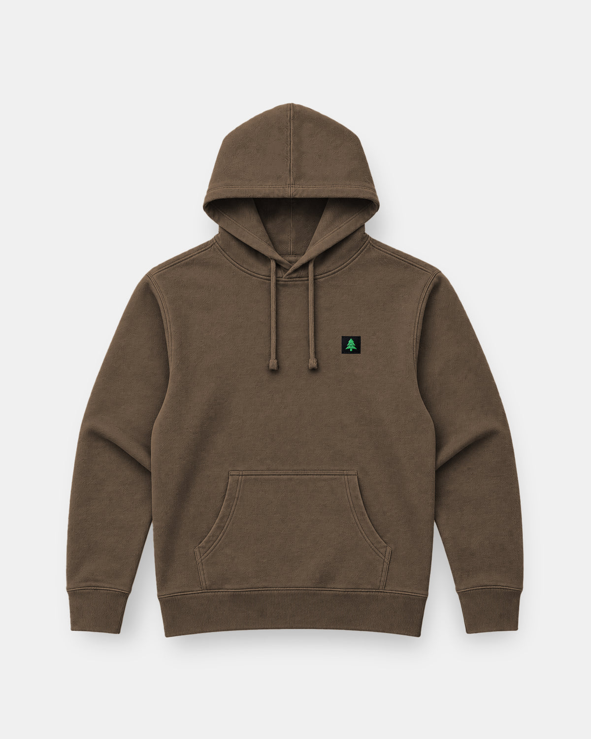 Mountain-Tree Label Nature-Dyed Unisex Hoodie