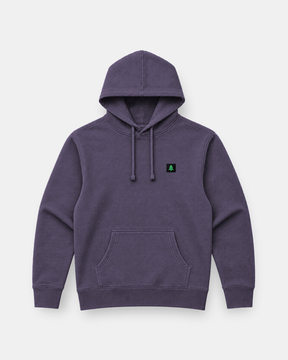 Mountain-Tree Label Nature-Dyed Unisex Hoodie