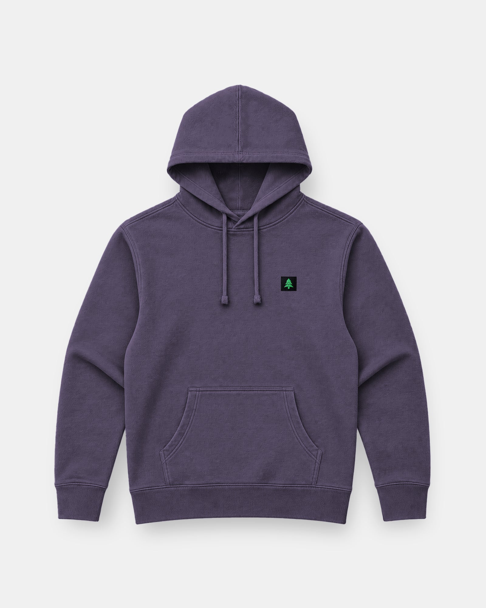 Mountain-Tree Label Nature-Dyed Unisex Hoodie