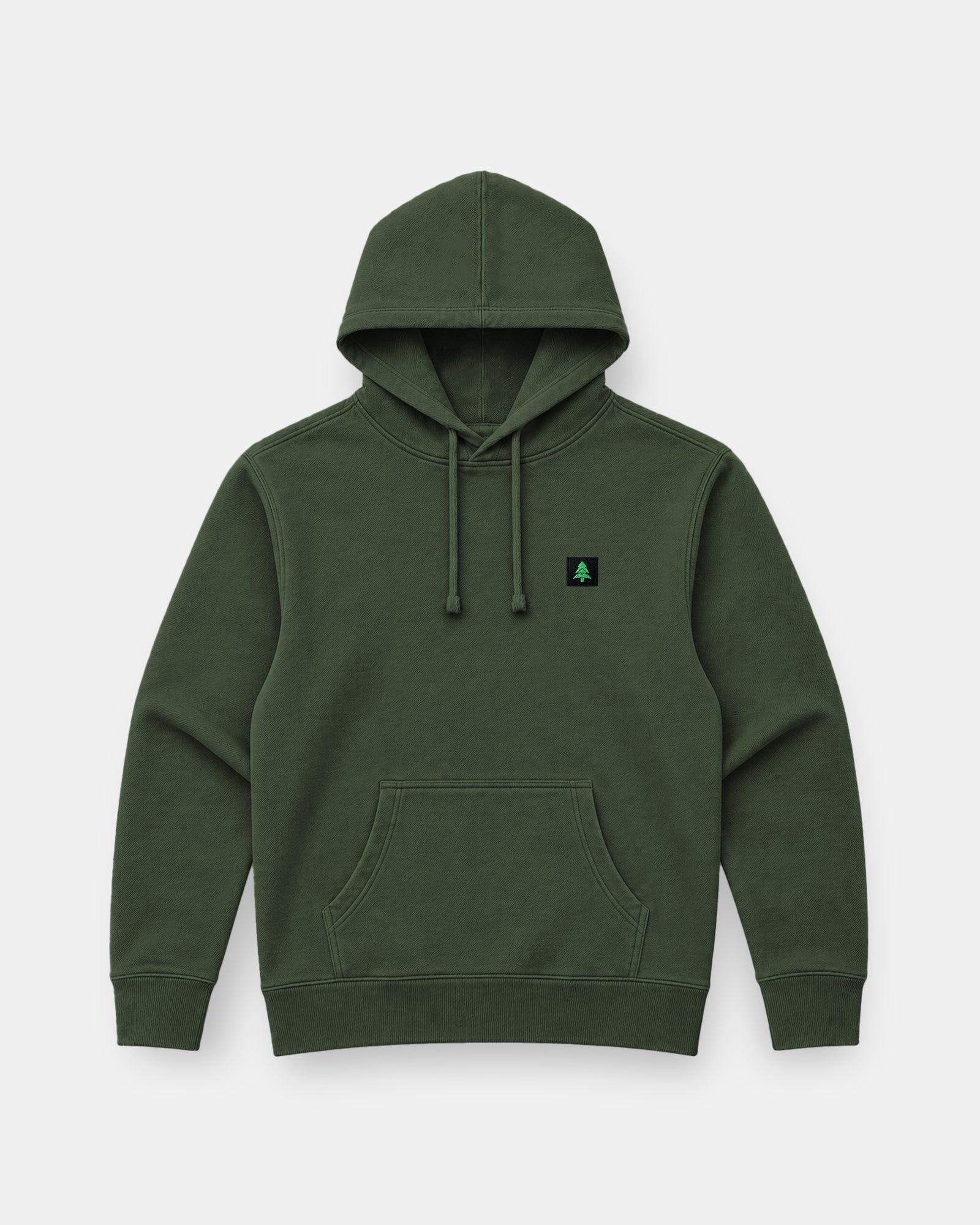 Mountain-Tree Label Nature-Dyed Unisex Hoodie