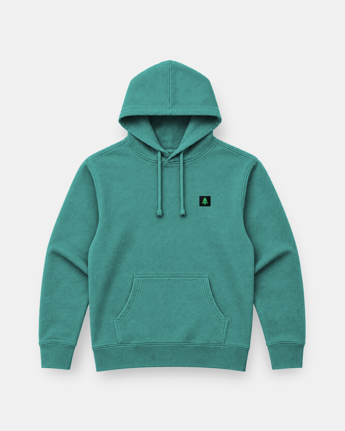Mountain-Tree Label Nature-Dyed Unisex Hoodie