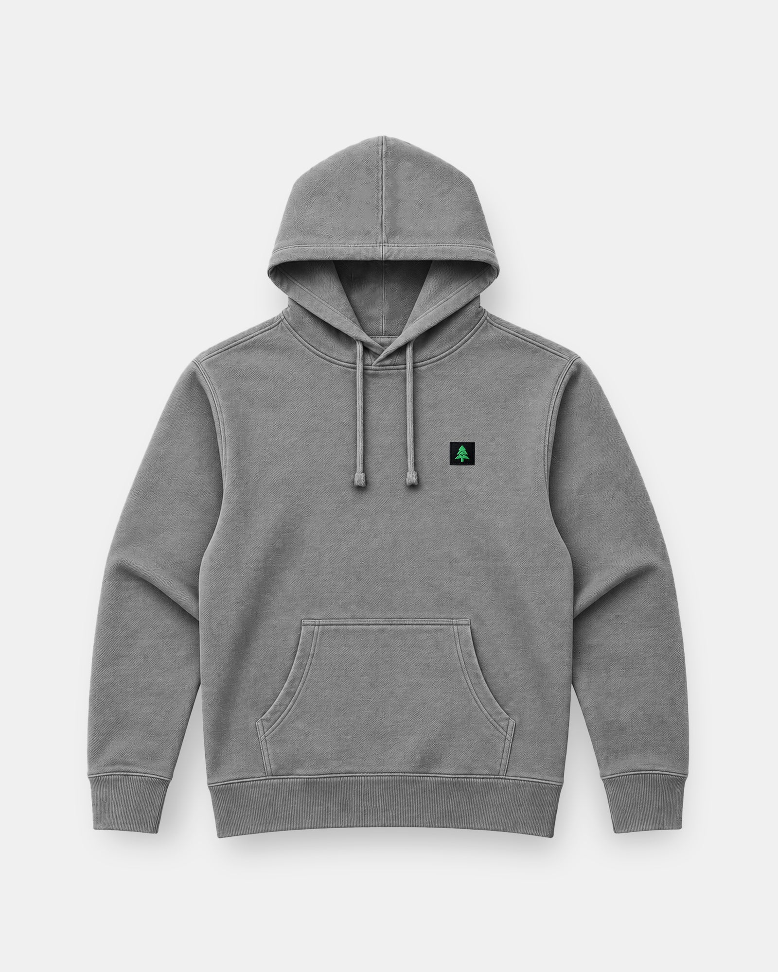 Mountain-Tree Label Nature-Dyed Unisex Hoodie