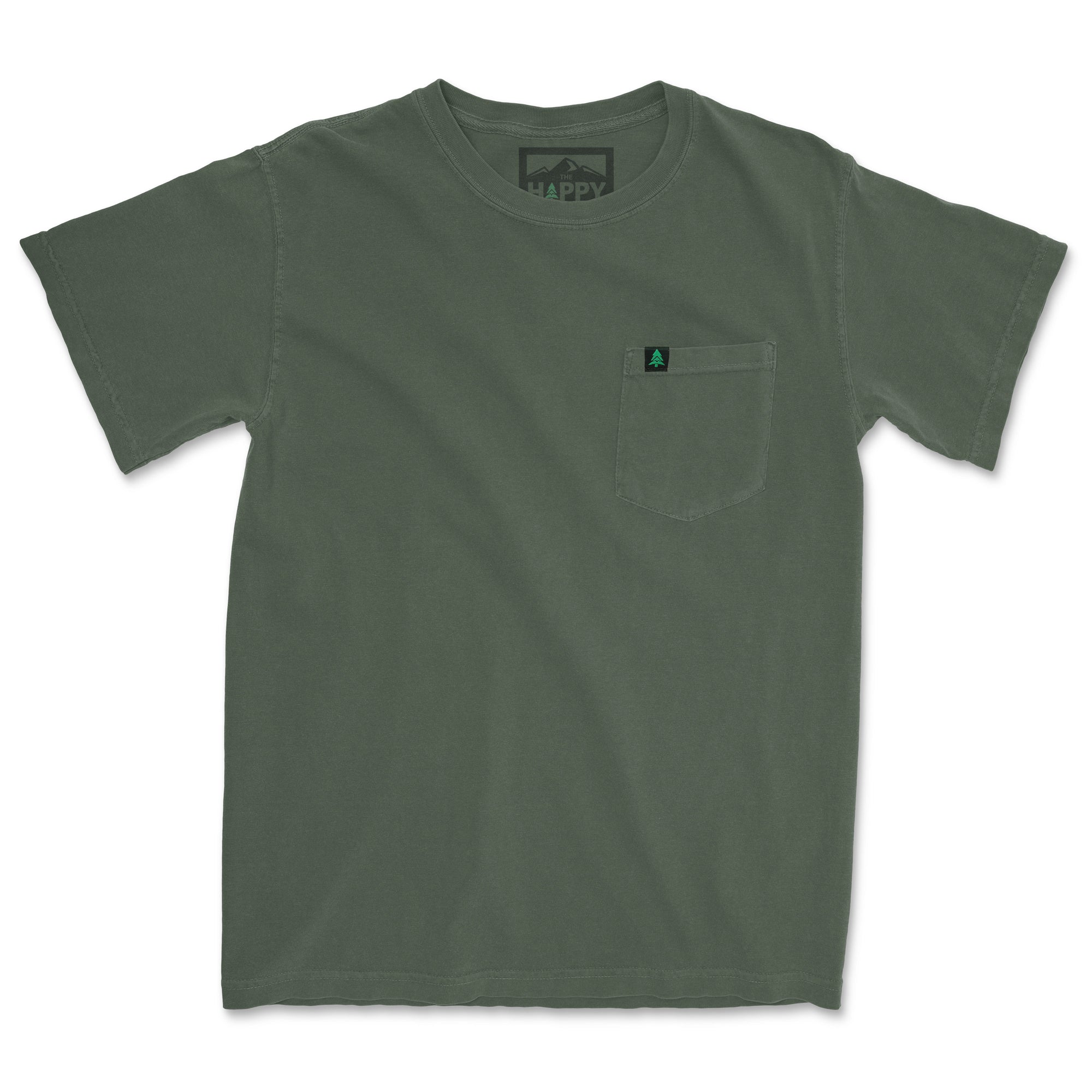 Into The Wild Peaks & Pines Edition Pigment-Dyed Pocket Tee