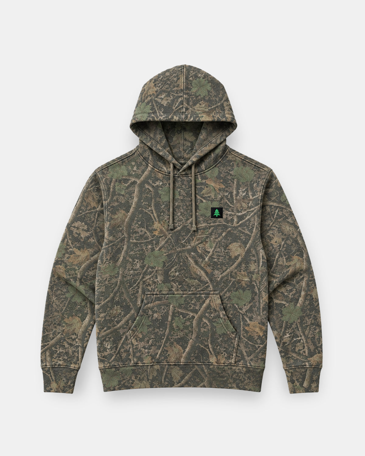 Mountain-Tree Camo Heavyweight Hoodie