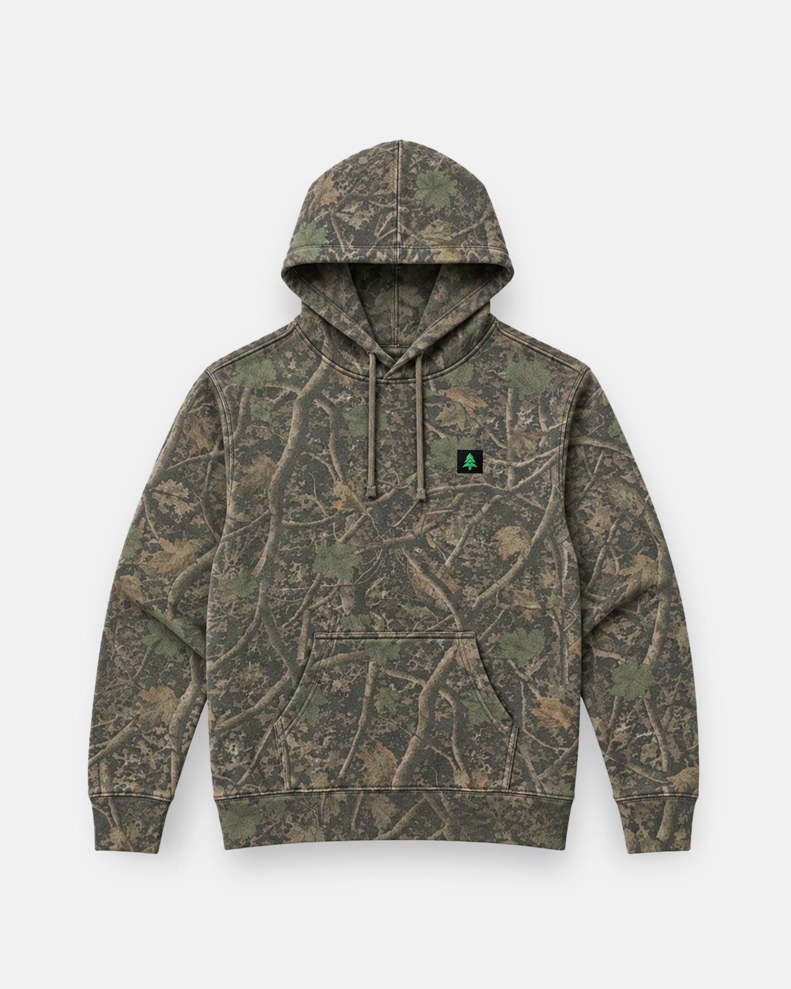 Mountain-Tree Camo Heavyweight Hoodie