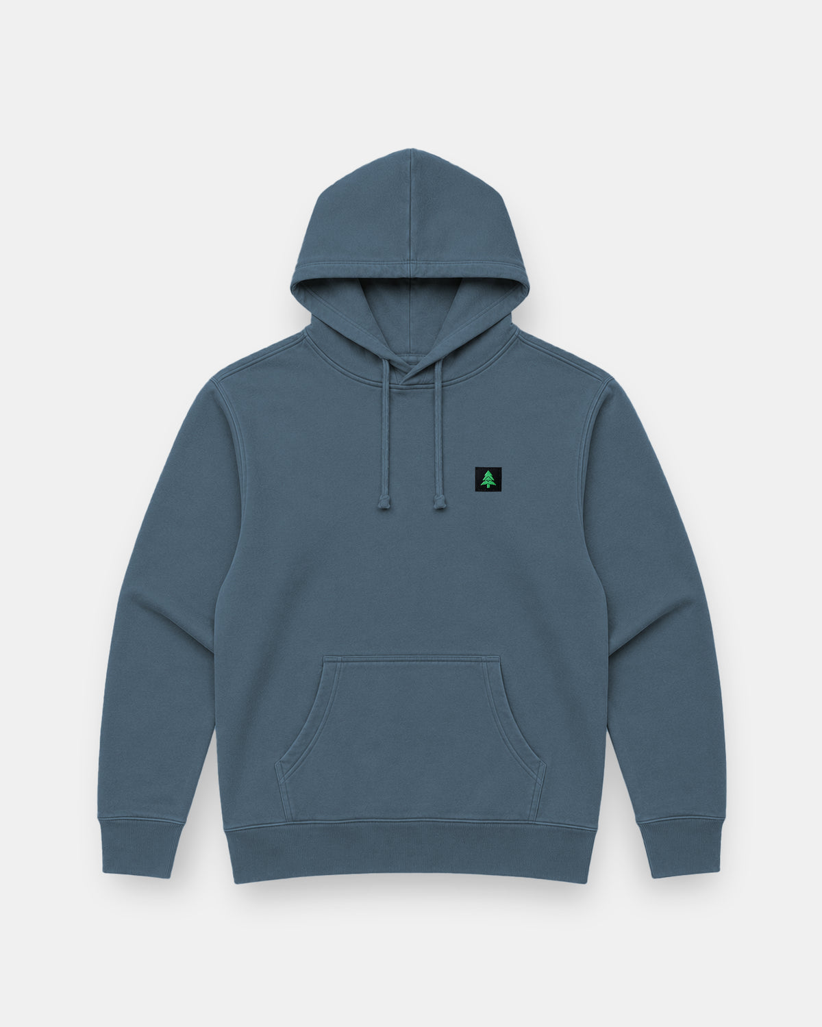 Mountain-Tree Label Nature-Dyed Unisex Hoodie
