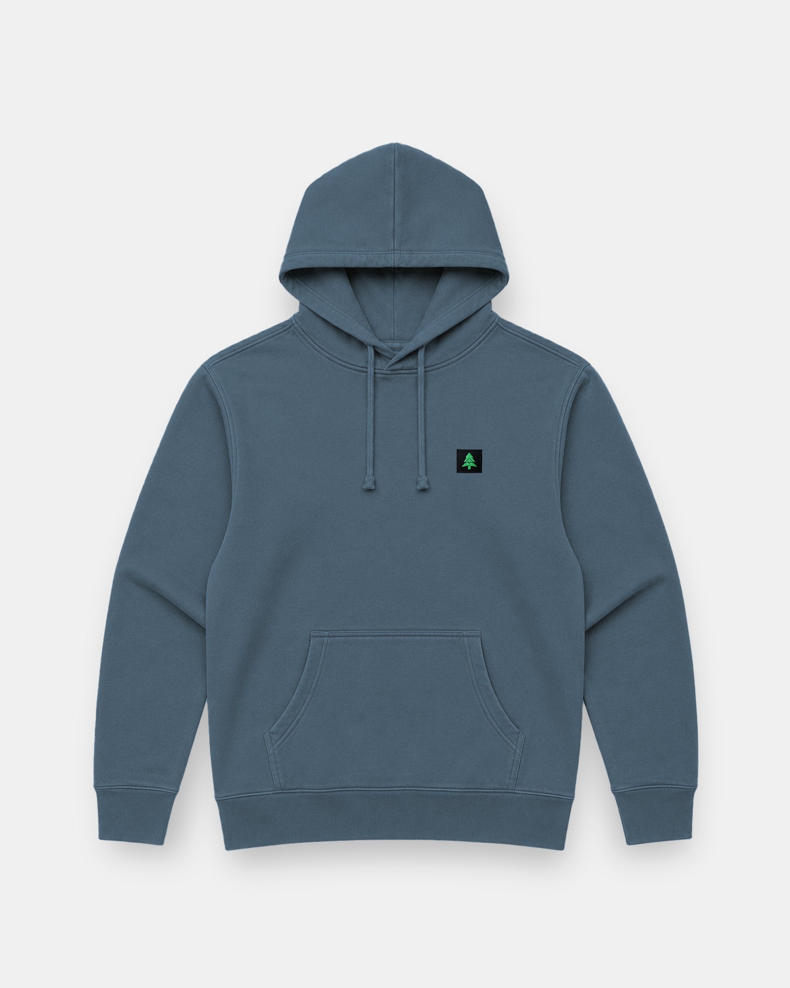 Mountain-Tree Label Nature-Dyed Unisex Hoodie