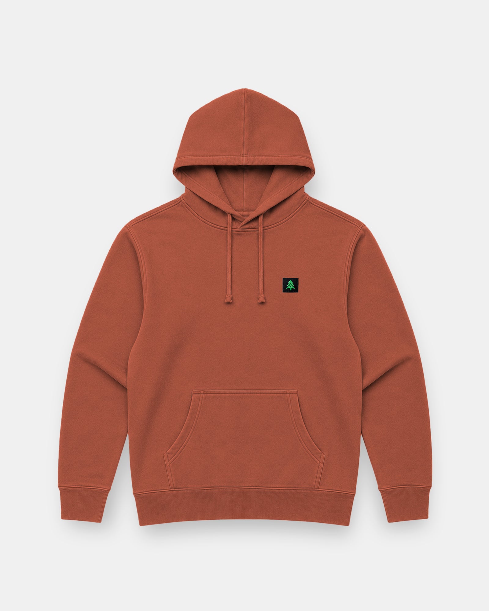 Mountain-Tree Label Nature-Dyed Unisex Hoodie