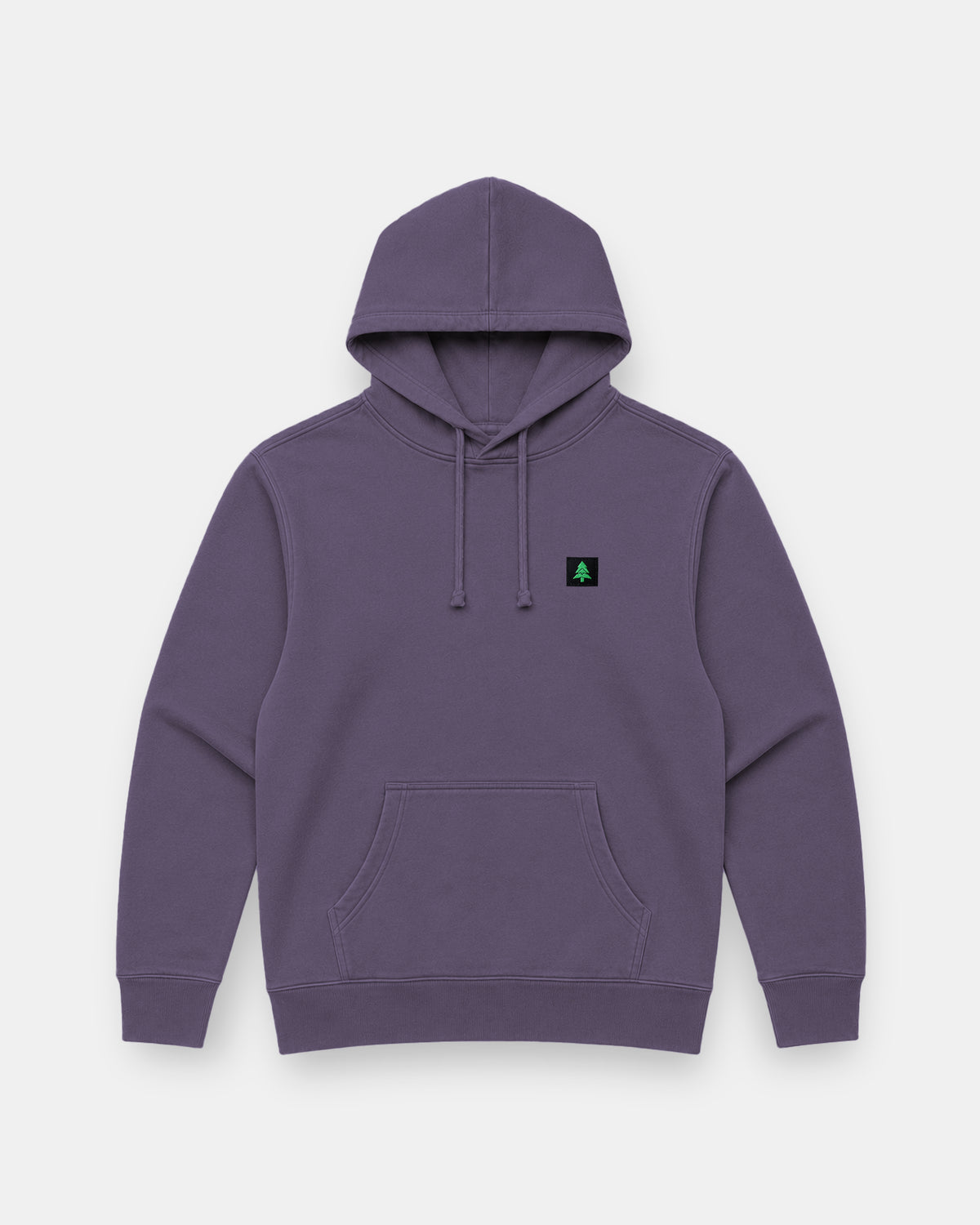 Mountain-Tree Label Nature-Dyed Unisex Hoodie