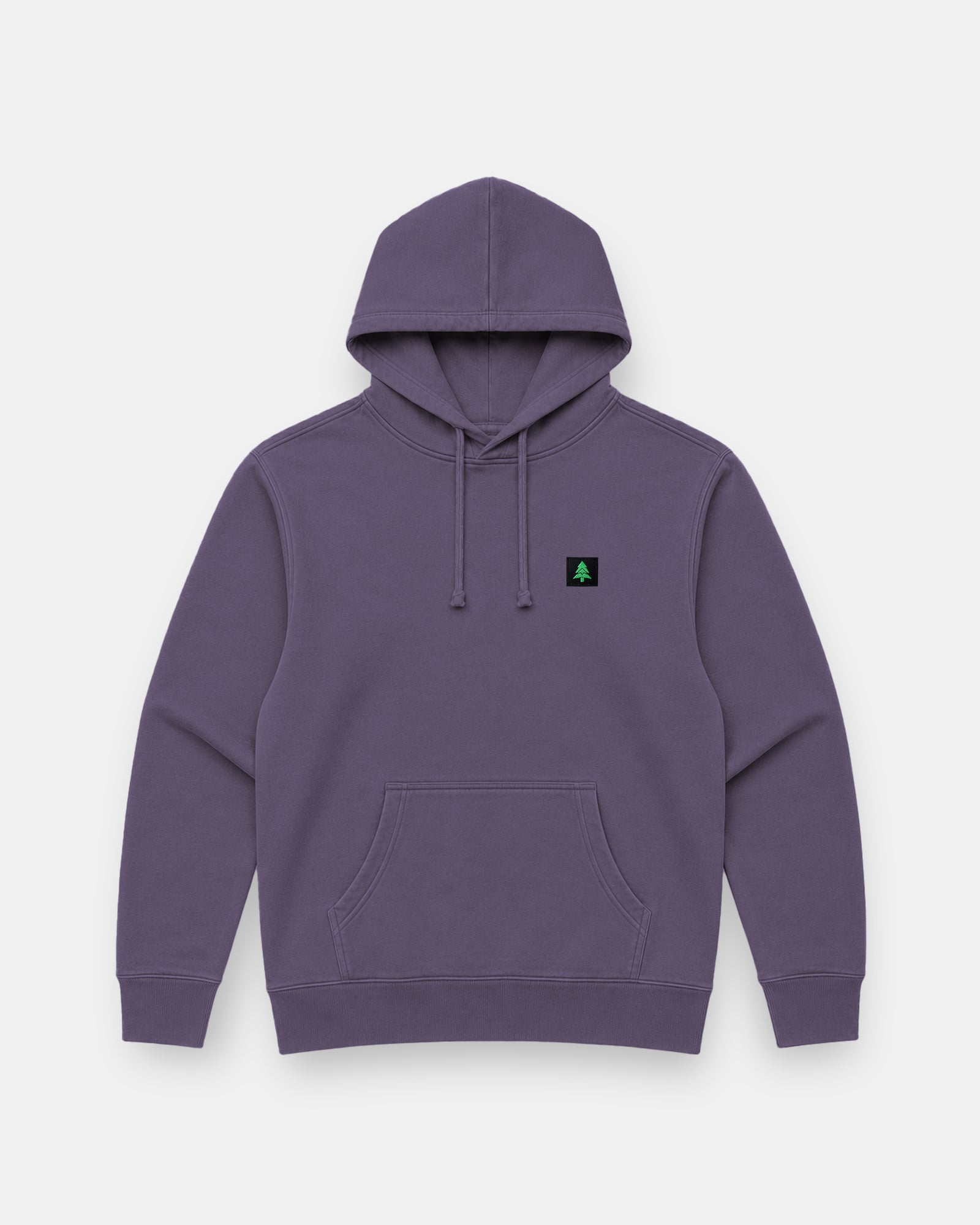 Mountain-Tree Label Nature-Dyed Unisex Hoodie