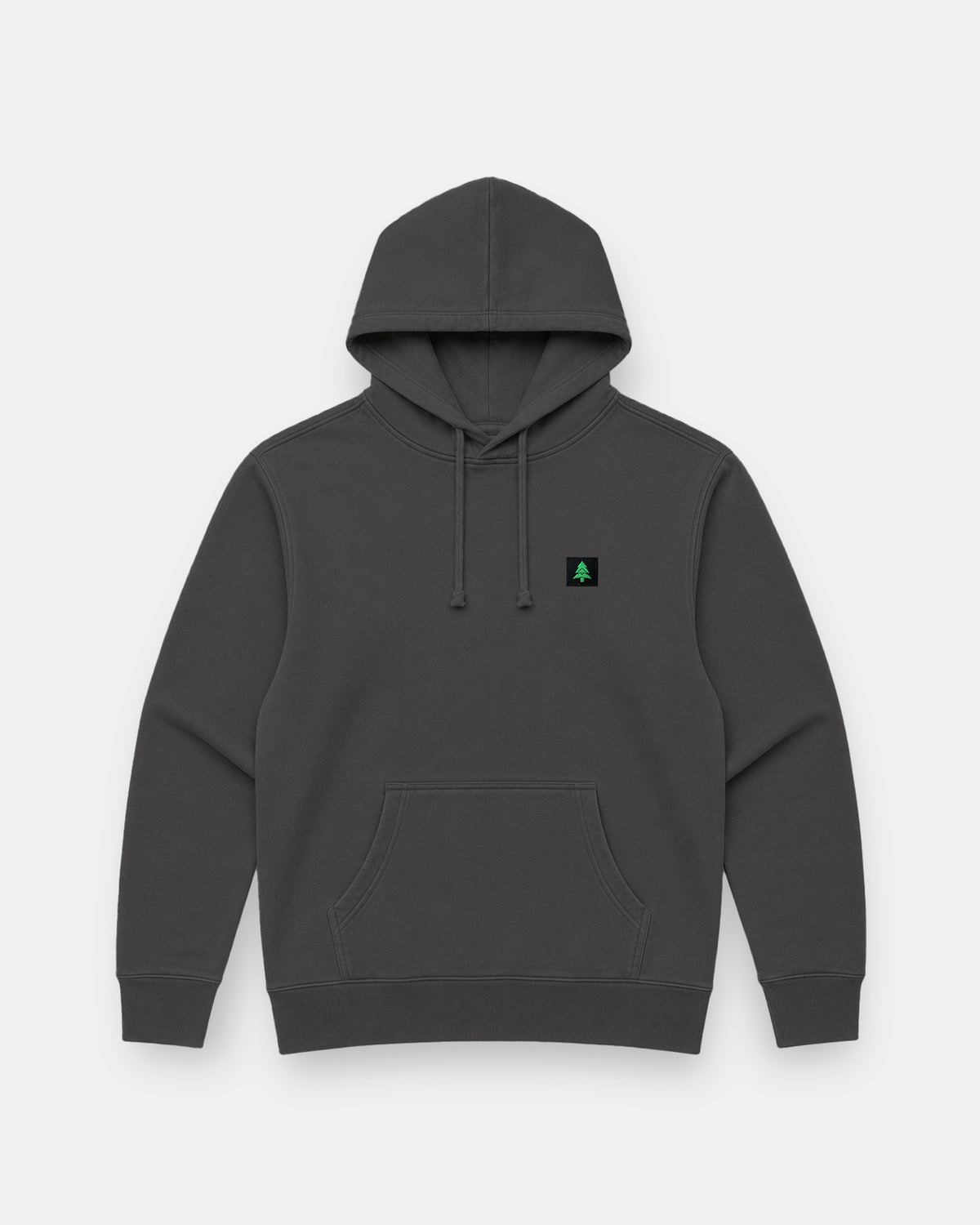 Mountain-Tree Label Nature-Dyed Unisex Hoodie