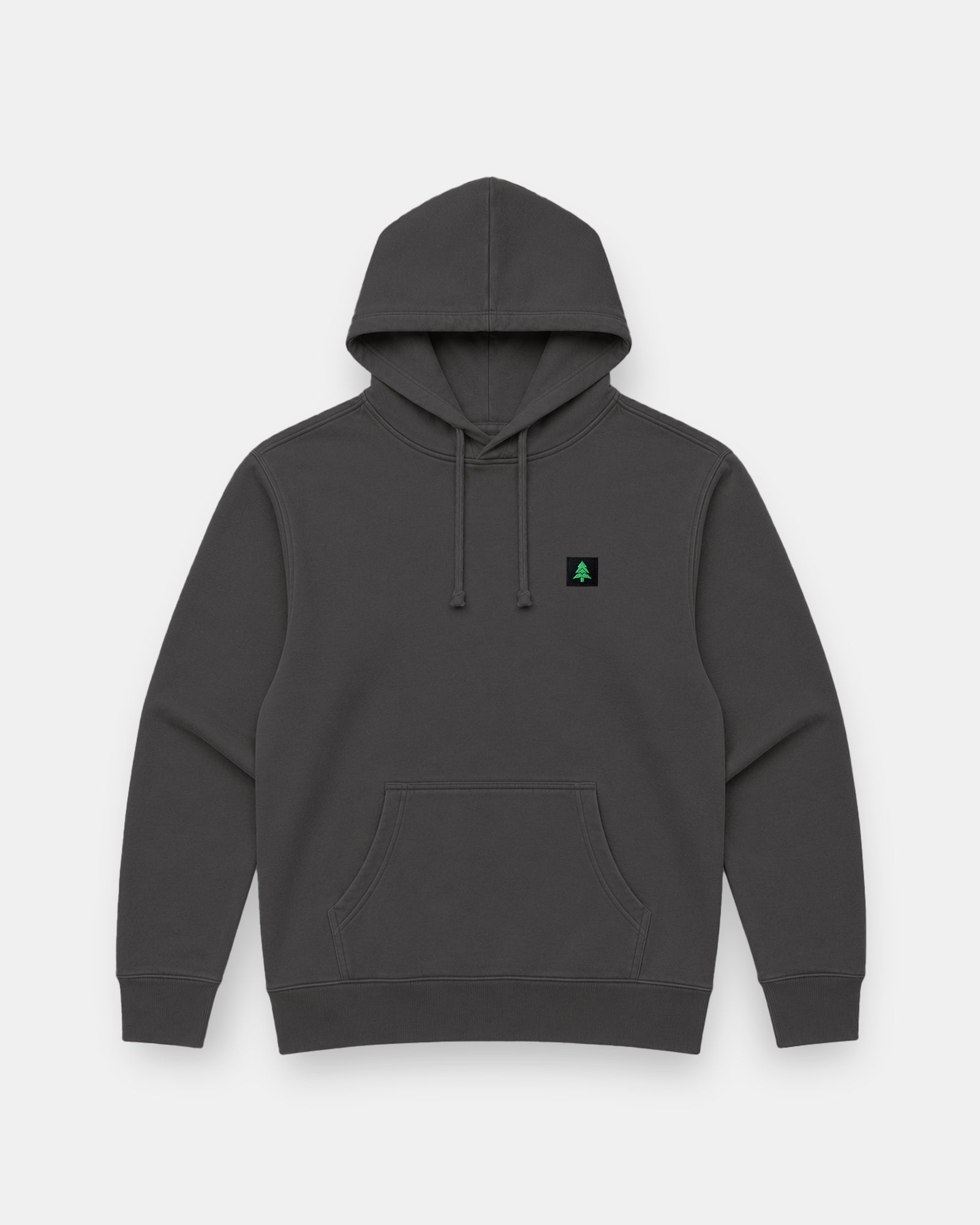 Mountain-Tree Label Nature-Dyed Unisex Hoodie