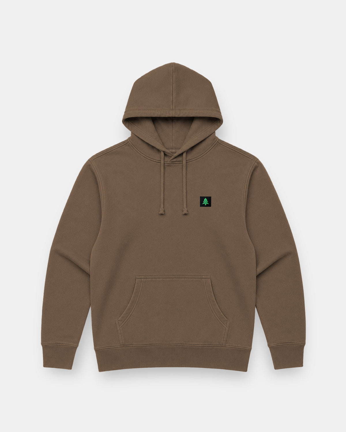 Mountain-Tree Label Nature-Dyed Unisex Hoodie