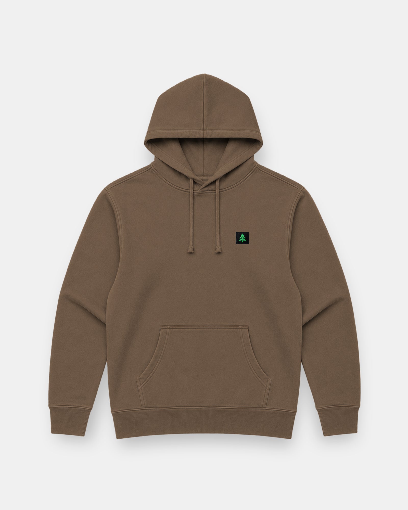 Mountain-Tree Label Nature-Dyed Unisex Hoodie