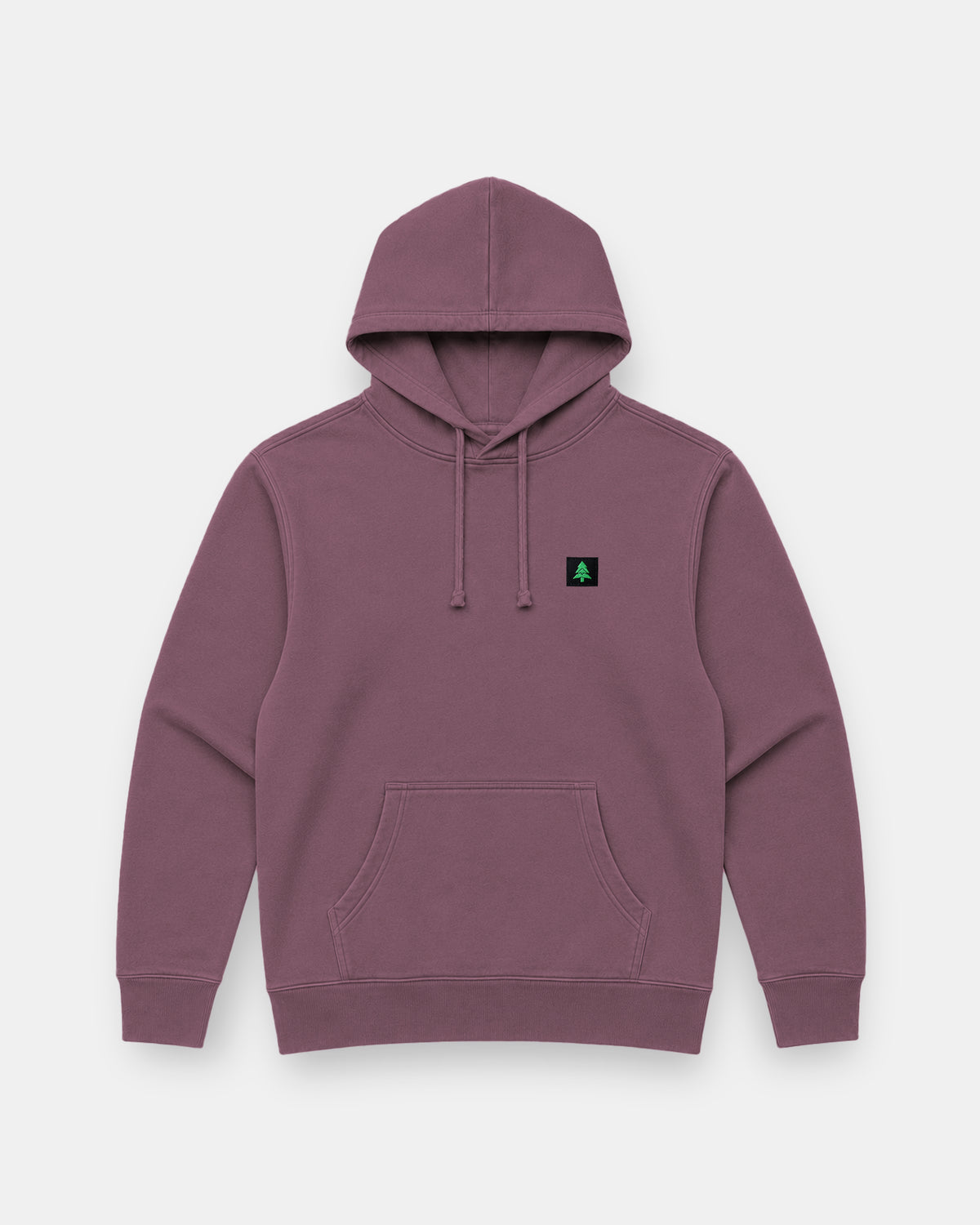 Mountain-Tree Label Nature-Dyed Unisex Hoodie