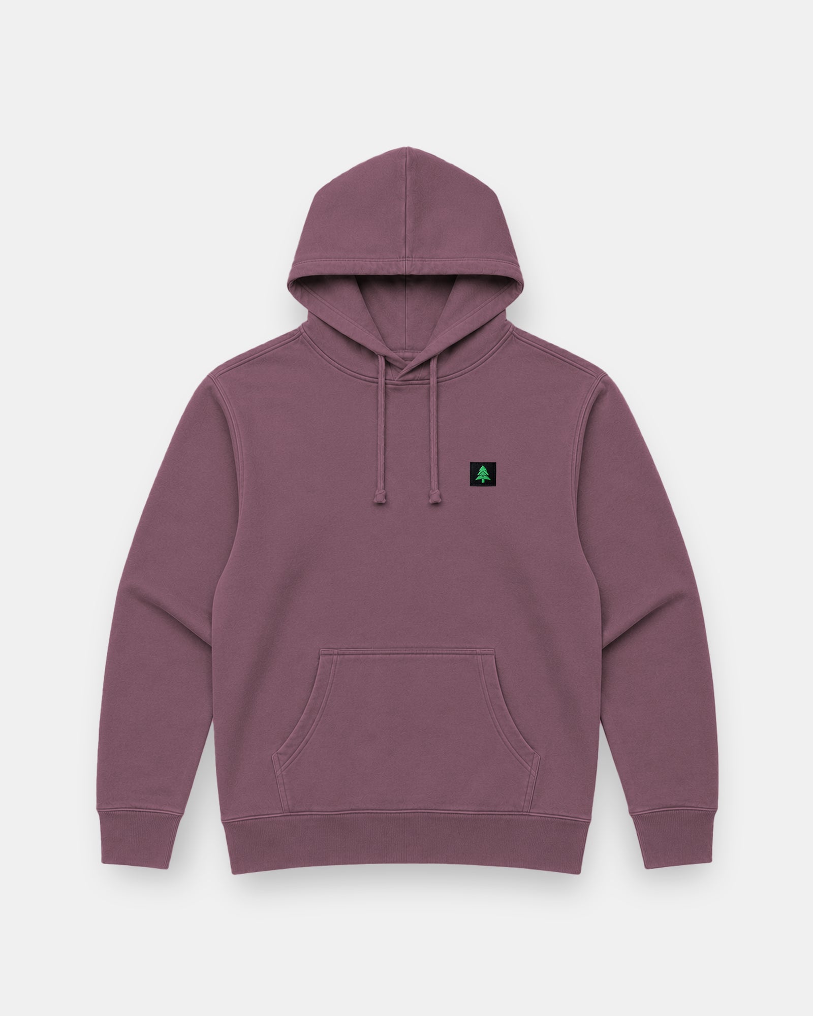Mountain-Tree Label Nature-Dyed Unisex Hoodie