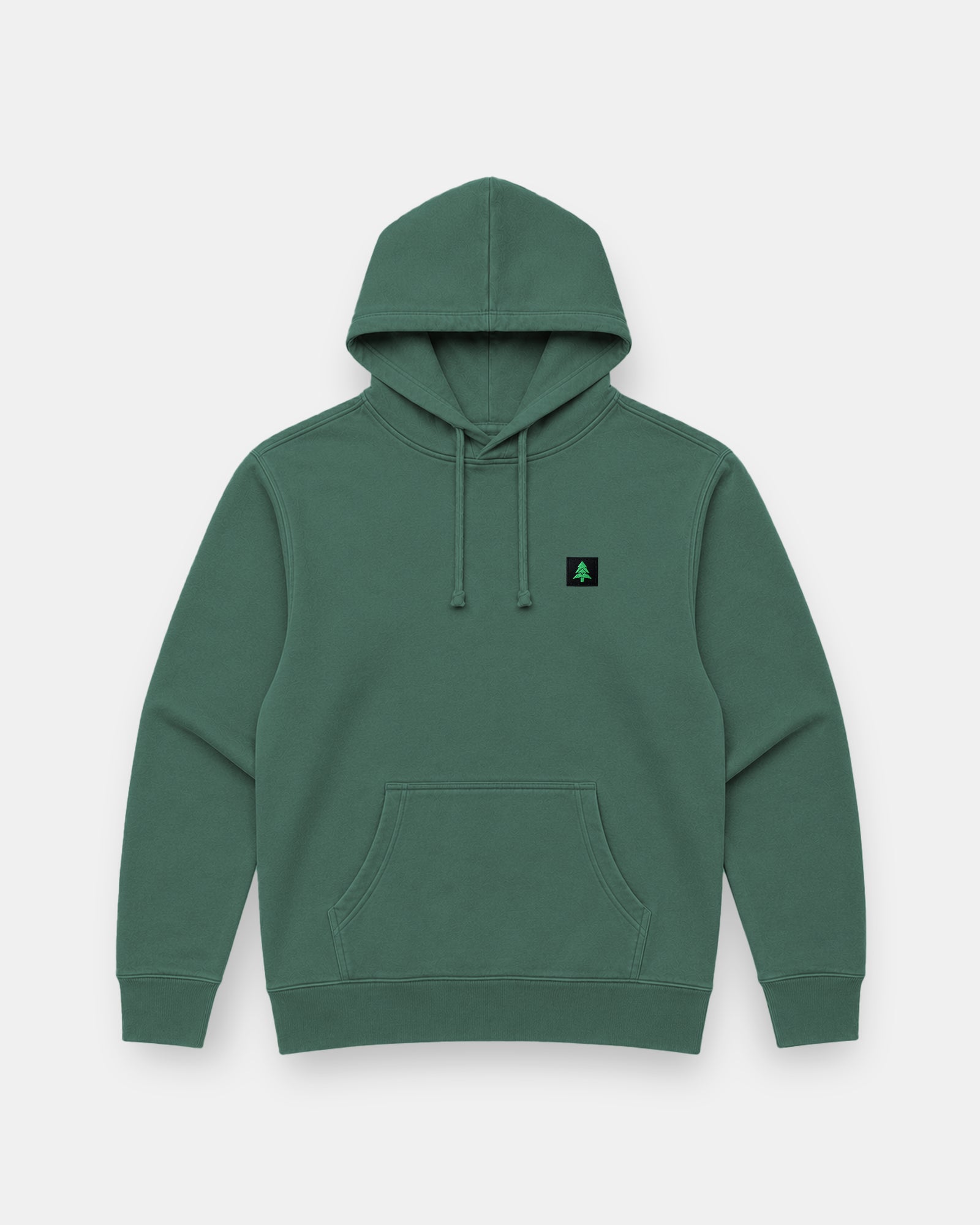 Mountain-Tree Label Nature-Dyed Unisex Hoodie