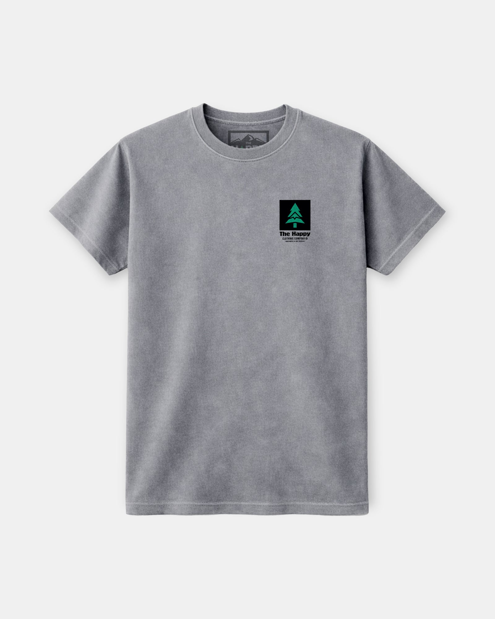 Mountain-Tree Nature-Dyed Tee - The Happy Clothing Company