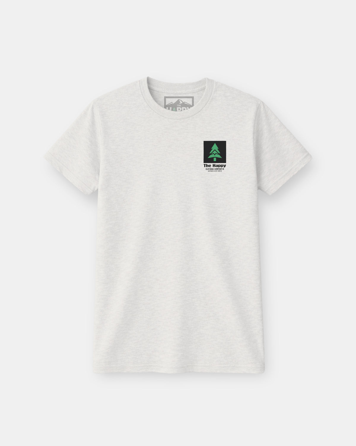 Mountain-Tree Happy Co Earth Tone Tee | Lightweight Blend | - The Happy Clothing Company