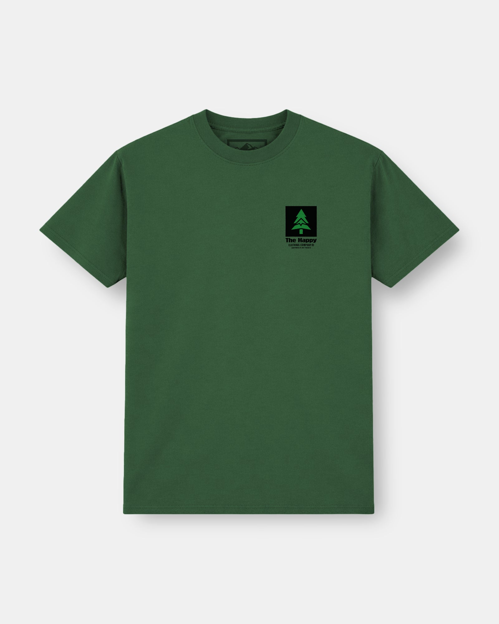 Mountain-Tree Happy Co. Heavy Cotton Tee - The Happy Clothing Company