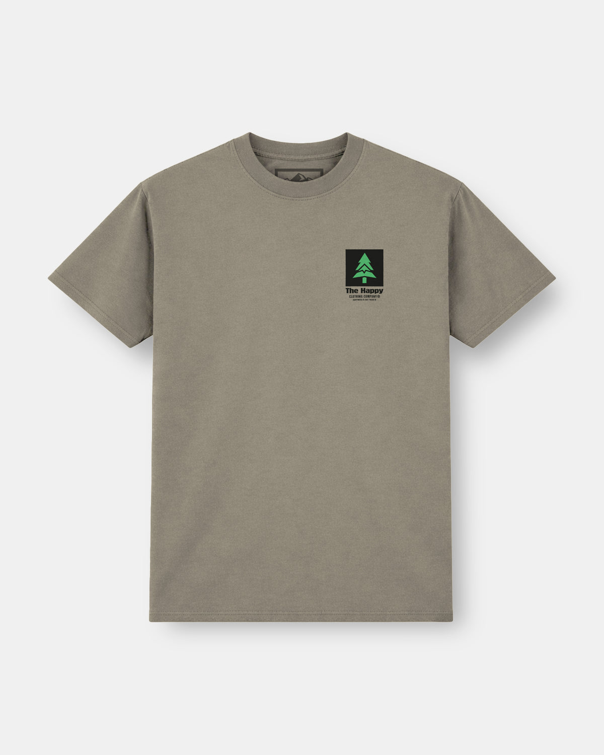 Mountain-Tree Happy Co. Heavy Cotton Tee - The Happy Clothing Company