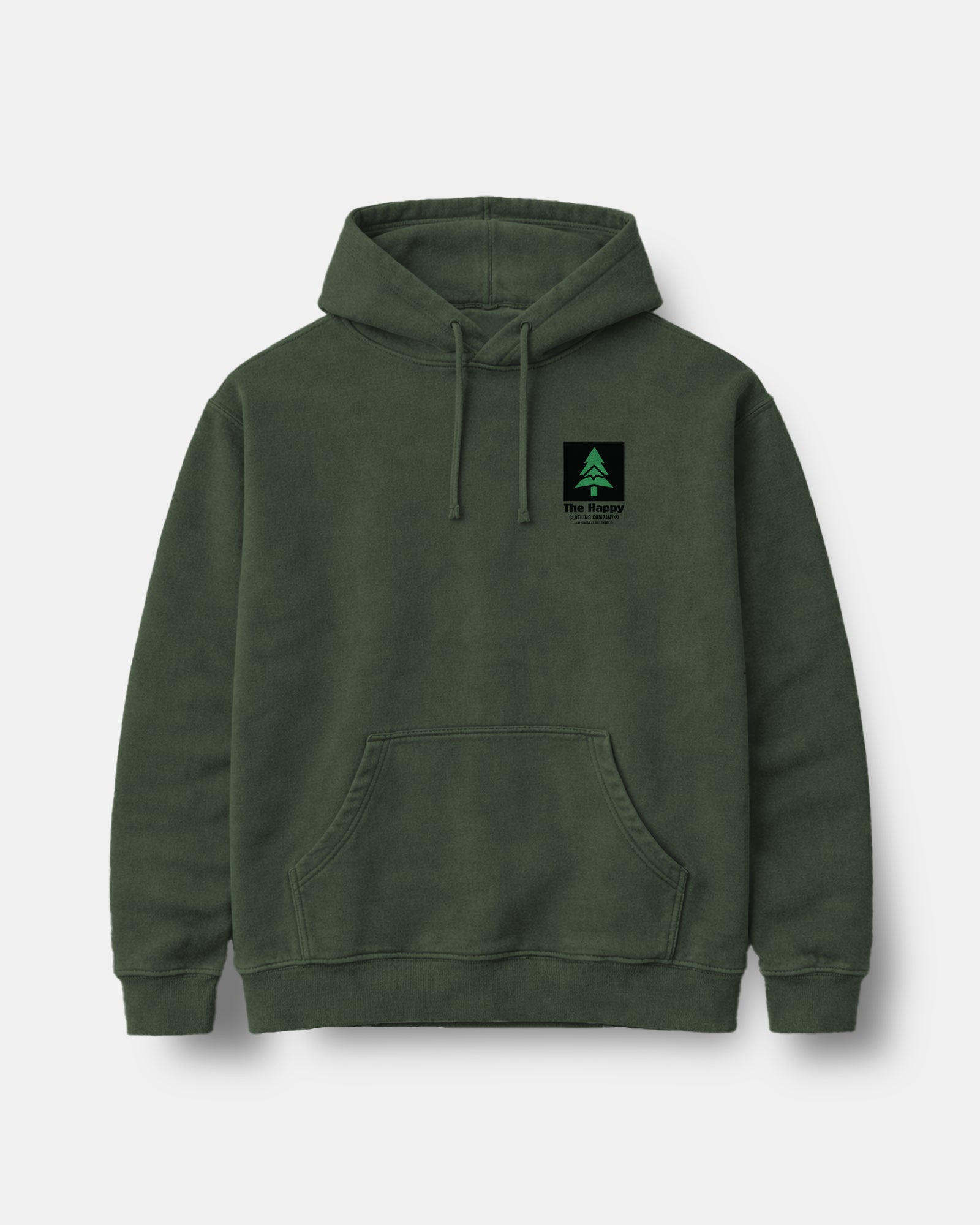 Mountain-Tree Happy Co. Nature-Dyed Unisex Hoodie - The Happy Clothing Company
